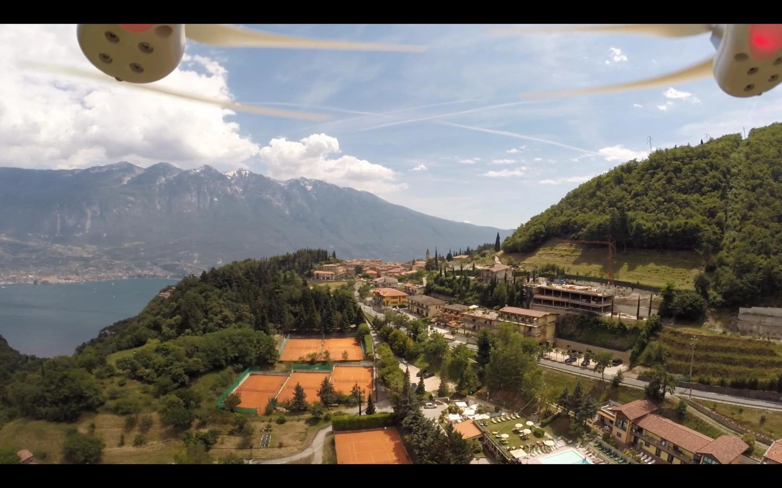 Bird's eye view in Residence Delle Rose