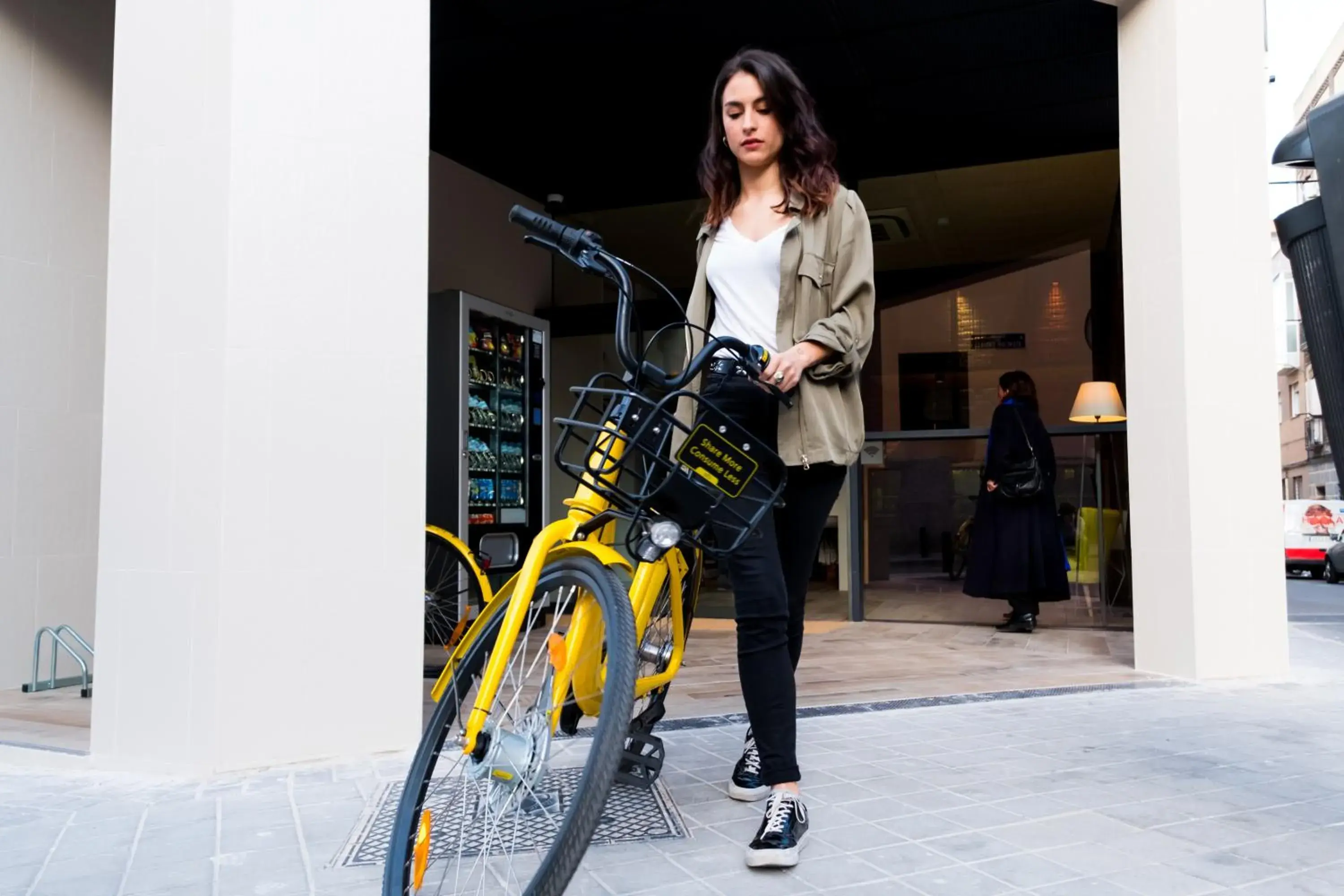 Facade/entrance in Far Home Bernabeu Facade/entrance in Far Home Bernabeu
