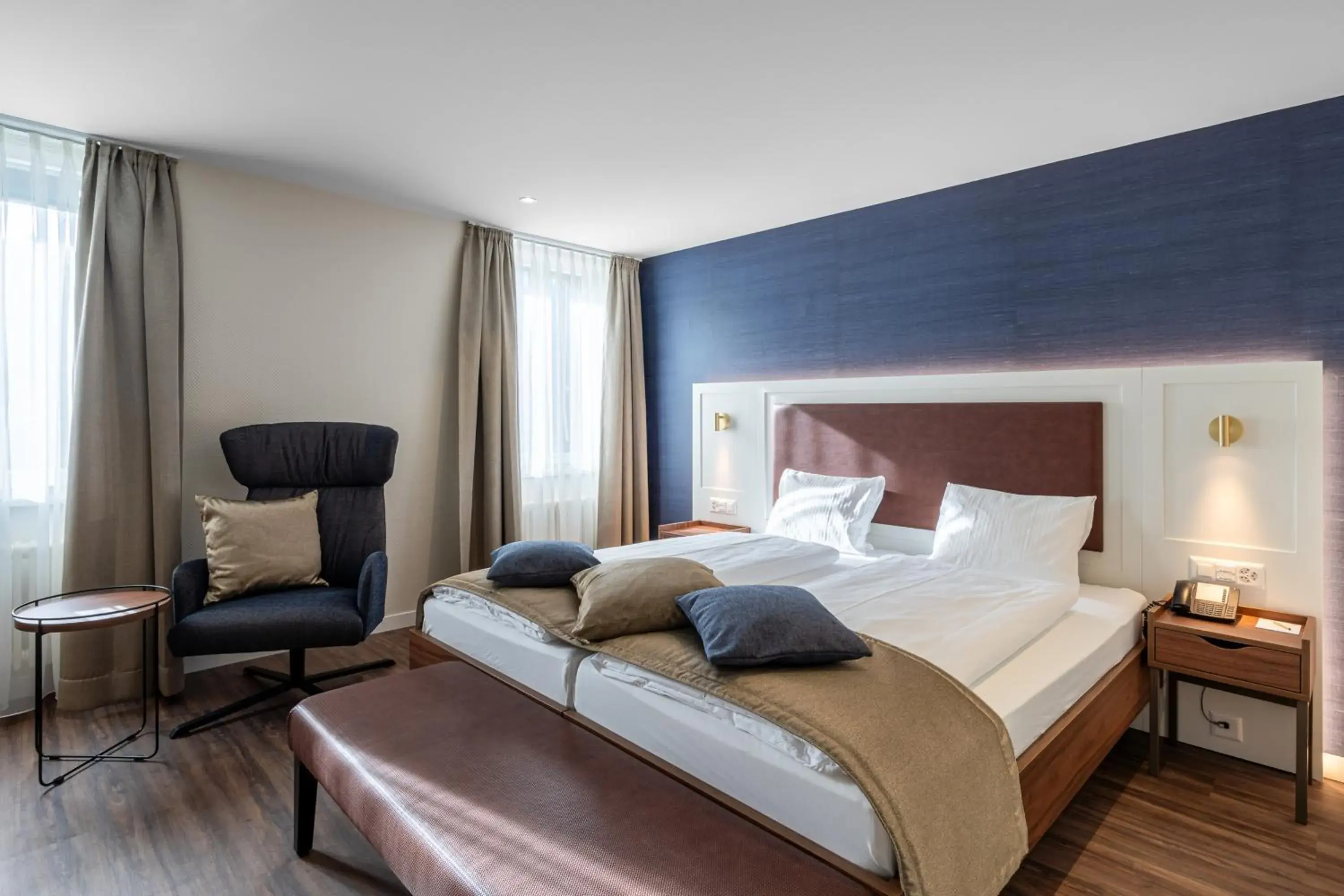 Bed in Hotel Du Nord Bed in Hotel Du Nord