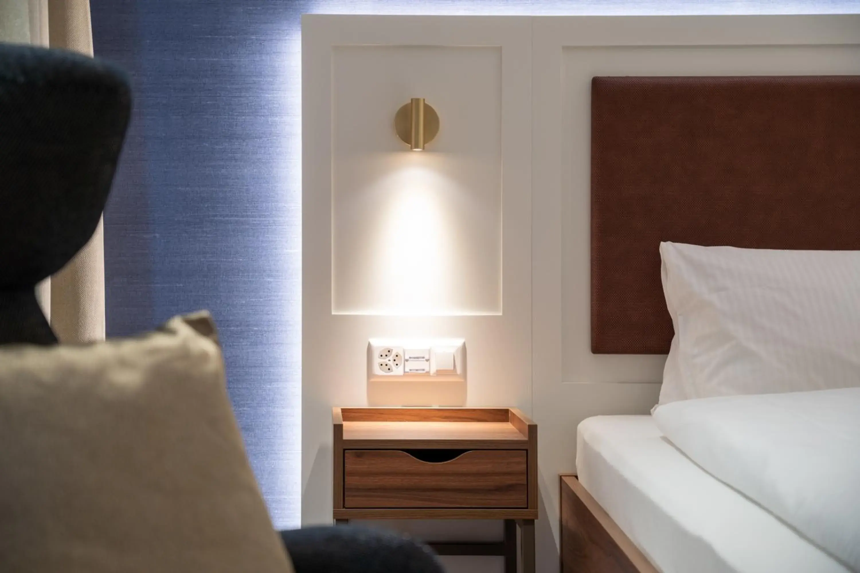 Twin Room in Hotel Du Nord Twin Room in Hotel Du Nord