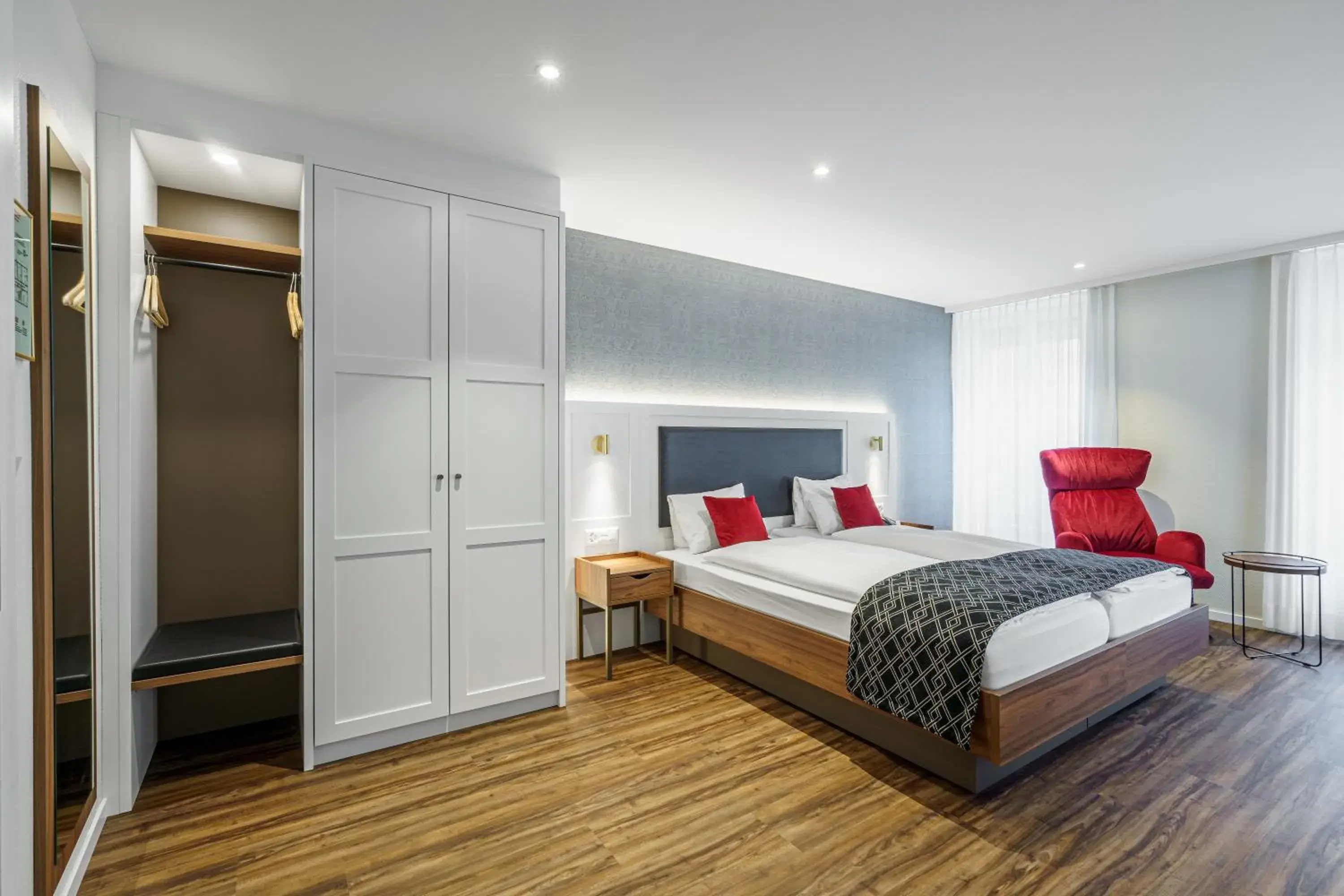 Bedroom, Bed in Hotel Du Nord Bedroom, Bed in Hotel Du Nord