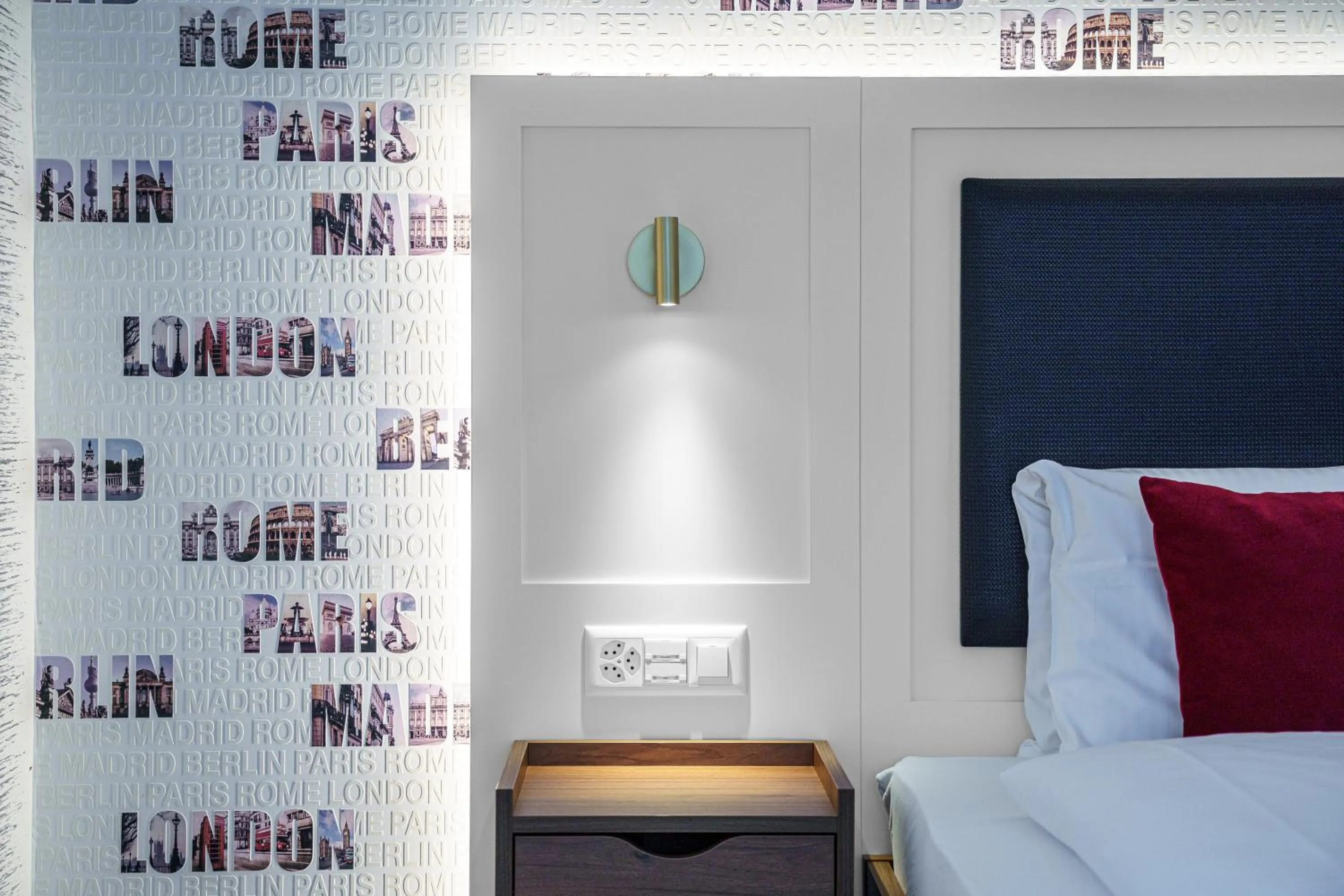 Bedroom, Bed in Hotel Du Nord