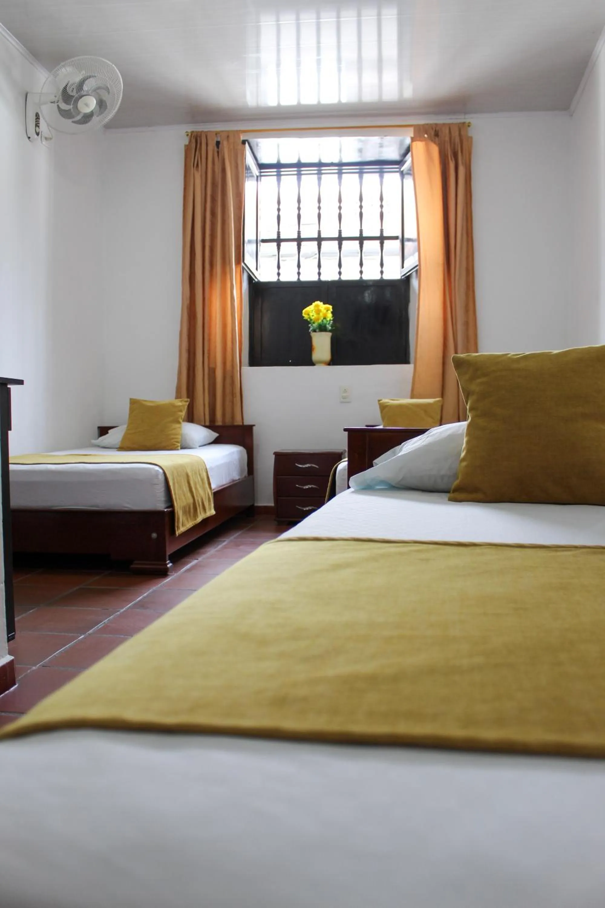 Bedroom, Bed in Hotel Colonial San Felipe