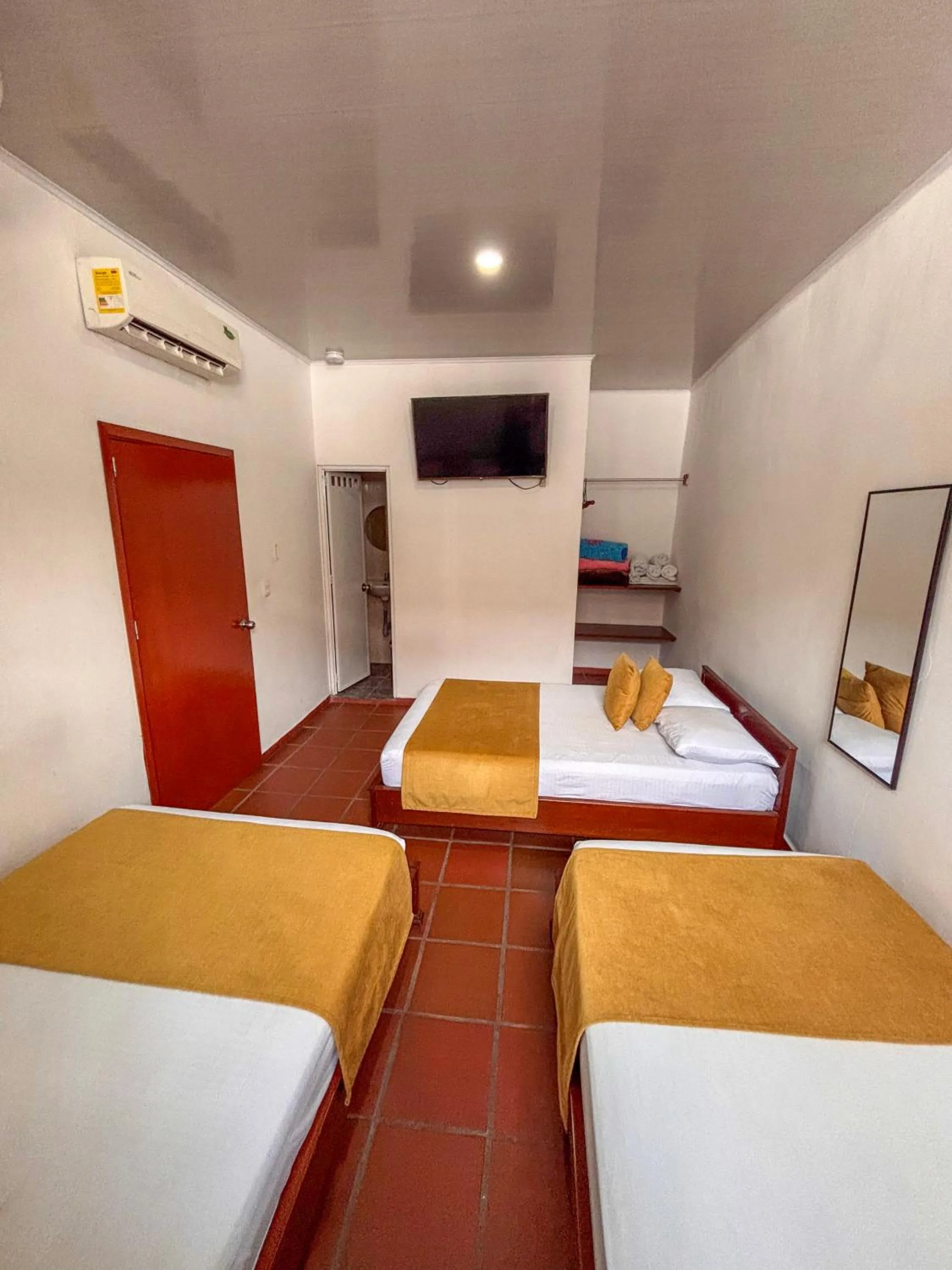 Bedroom, Bed in Hotel Colonial San Felipe