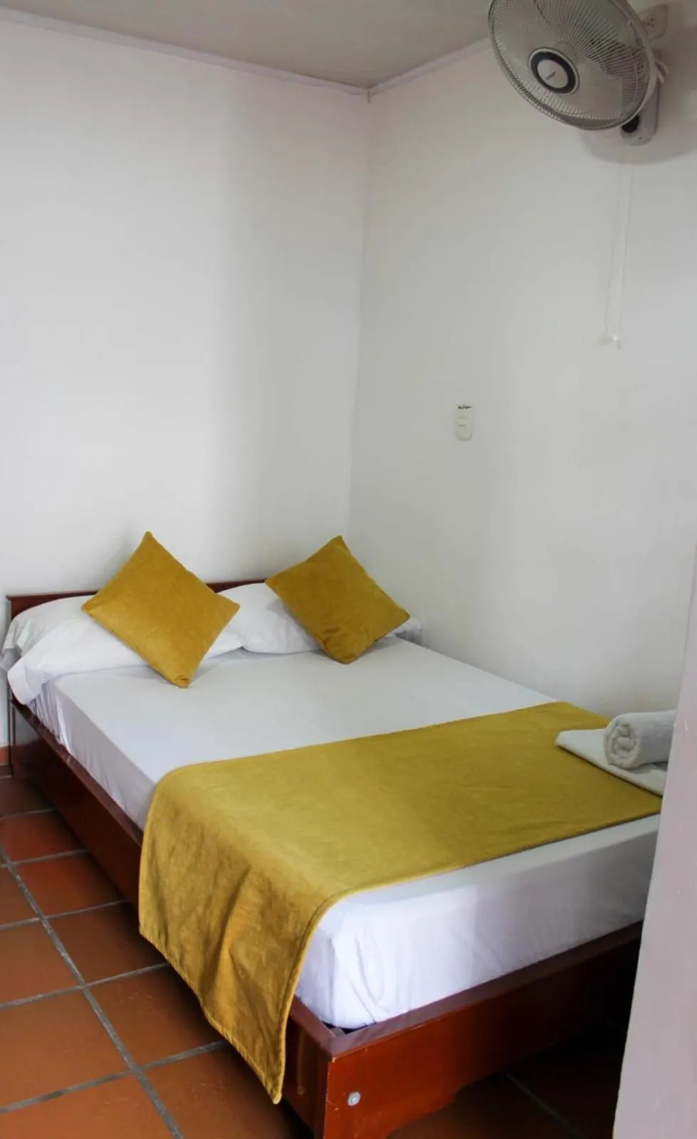 Bed in Hotel Colonial San Felipe