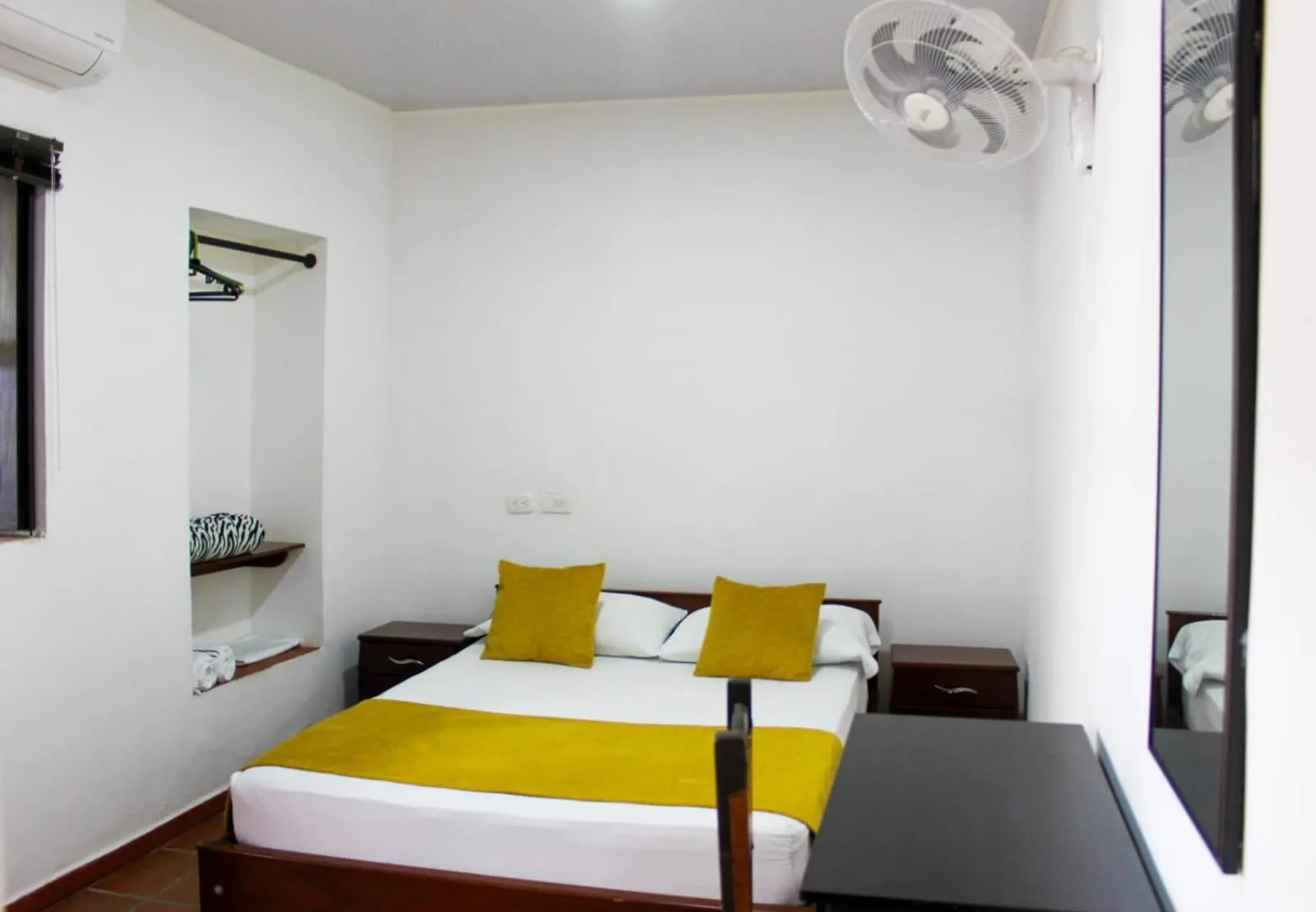 Bed in Hotel Colonial San Felipe