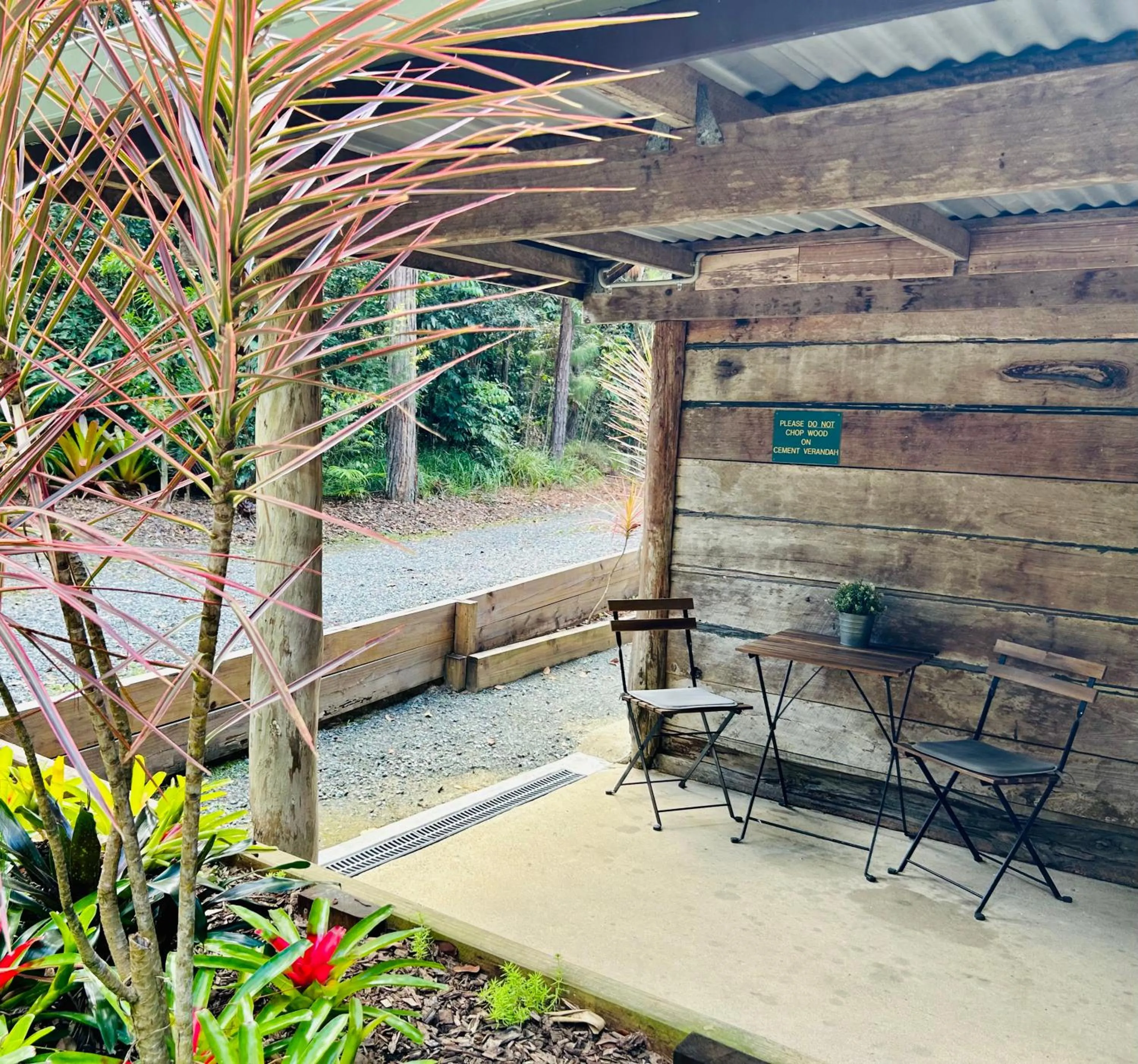 Patio in Ferns Hideaway Resort