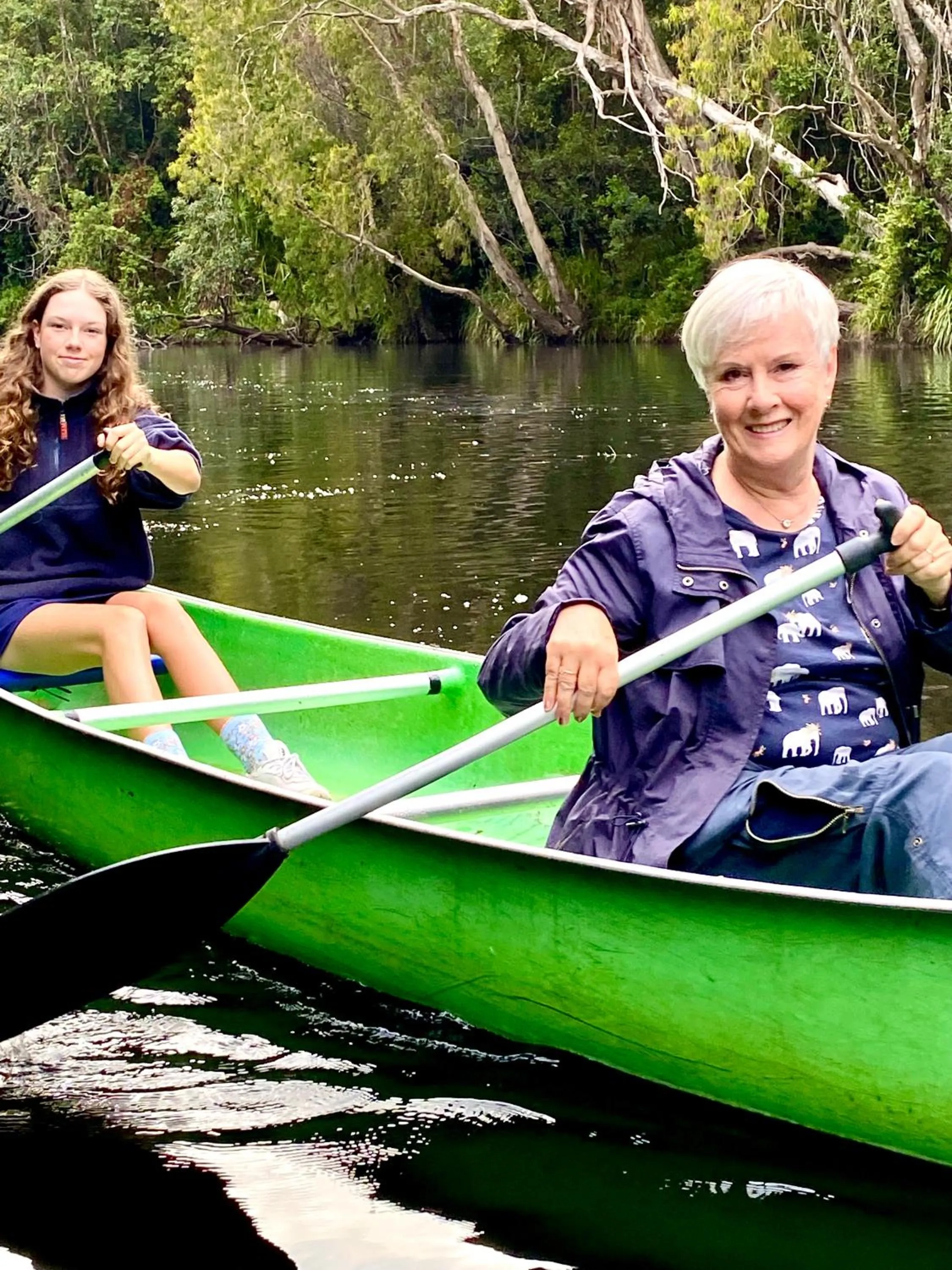 Canoeing in Ferns Hideaway Resort