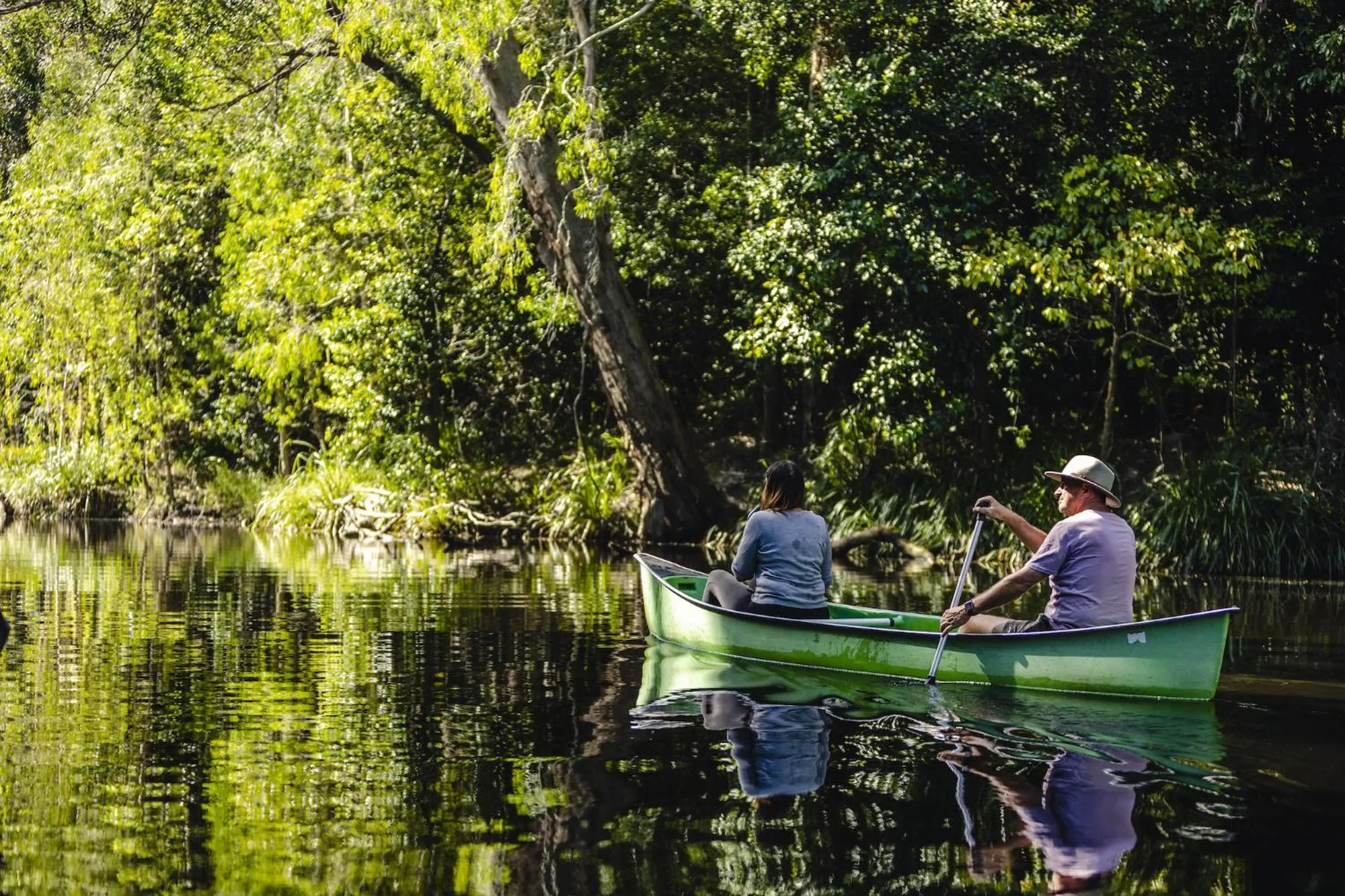 Canoeing in Ferns Hideaway Resort