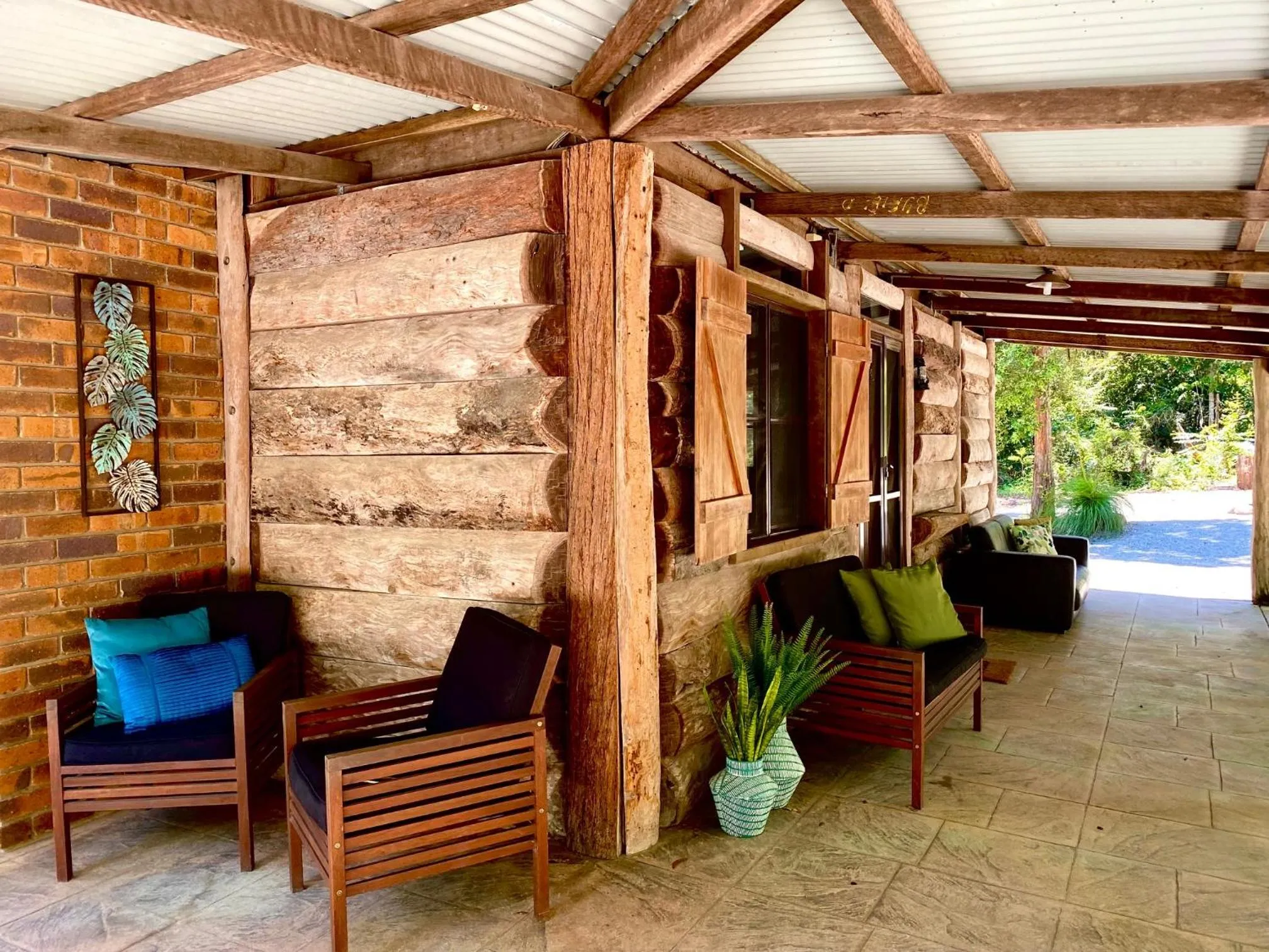 Patio in Ferns Hideaway Resort