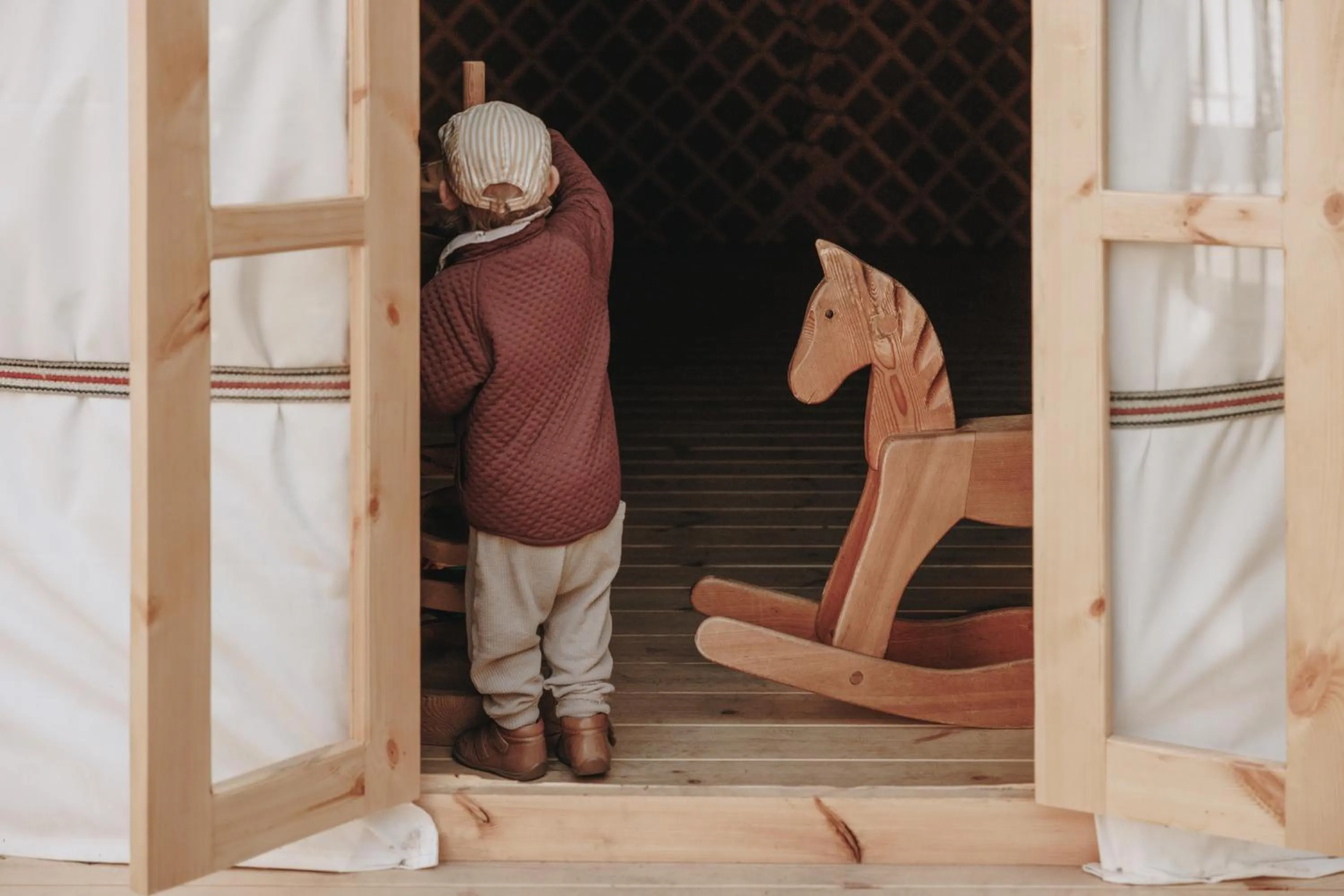 Children play ground in Hotel Schwarzschmied, a Member of Design Hotels