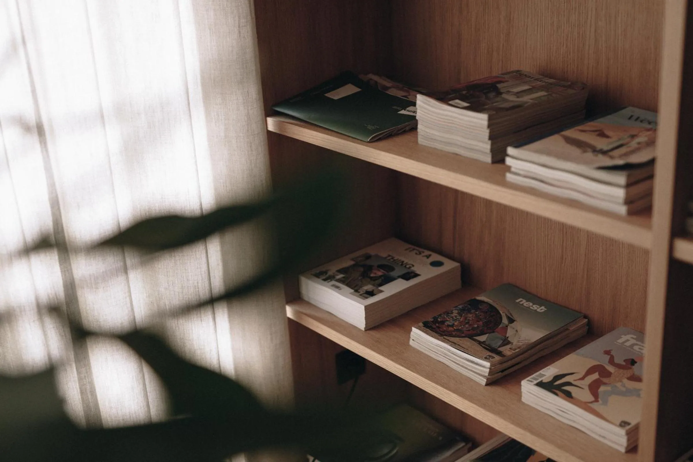 Library in Hotel Schwarzschmied, a Member of Design Hotels