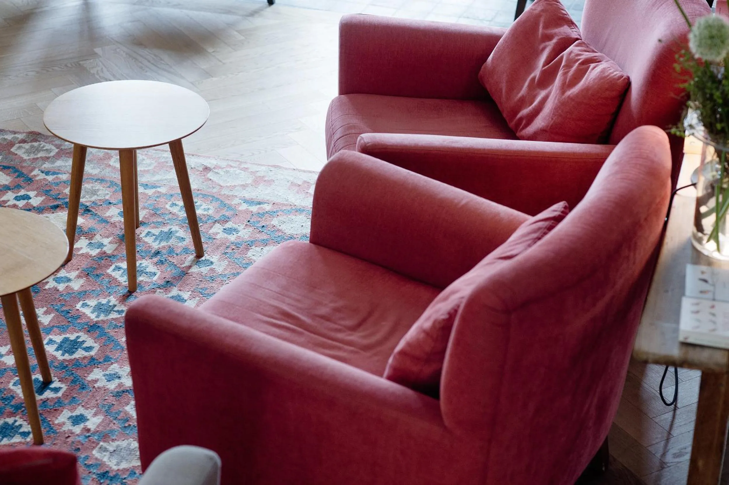 Living room in Hotel Schwarzschmied, a Member of Design Hotels