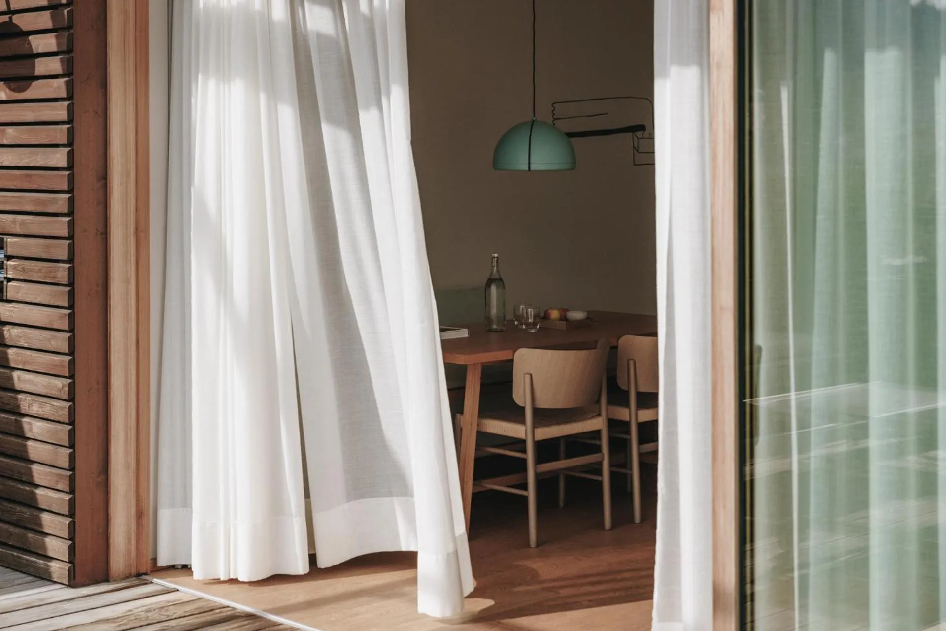 Balcony/Terrace in Hotel Schwarzschmied, a Member of Design Hotels