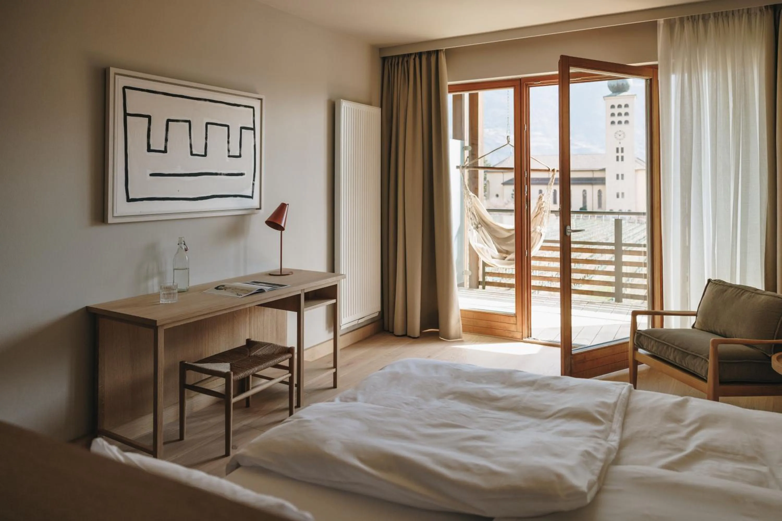 Photo of the whole room, Bed in Hotel Schwarzschmied, a Member of Design Hotels