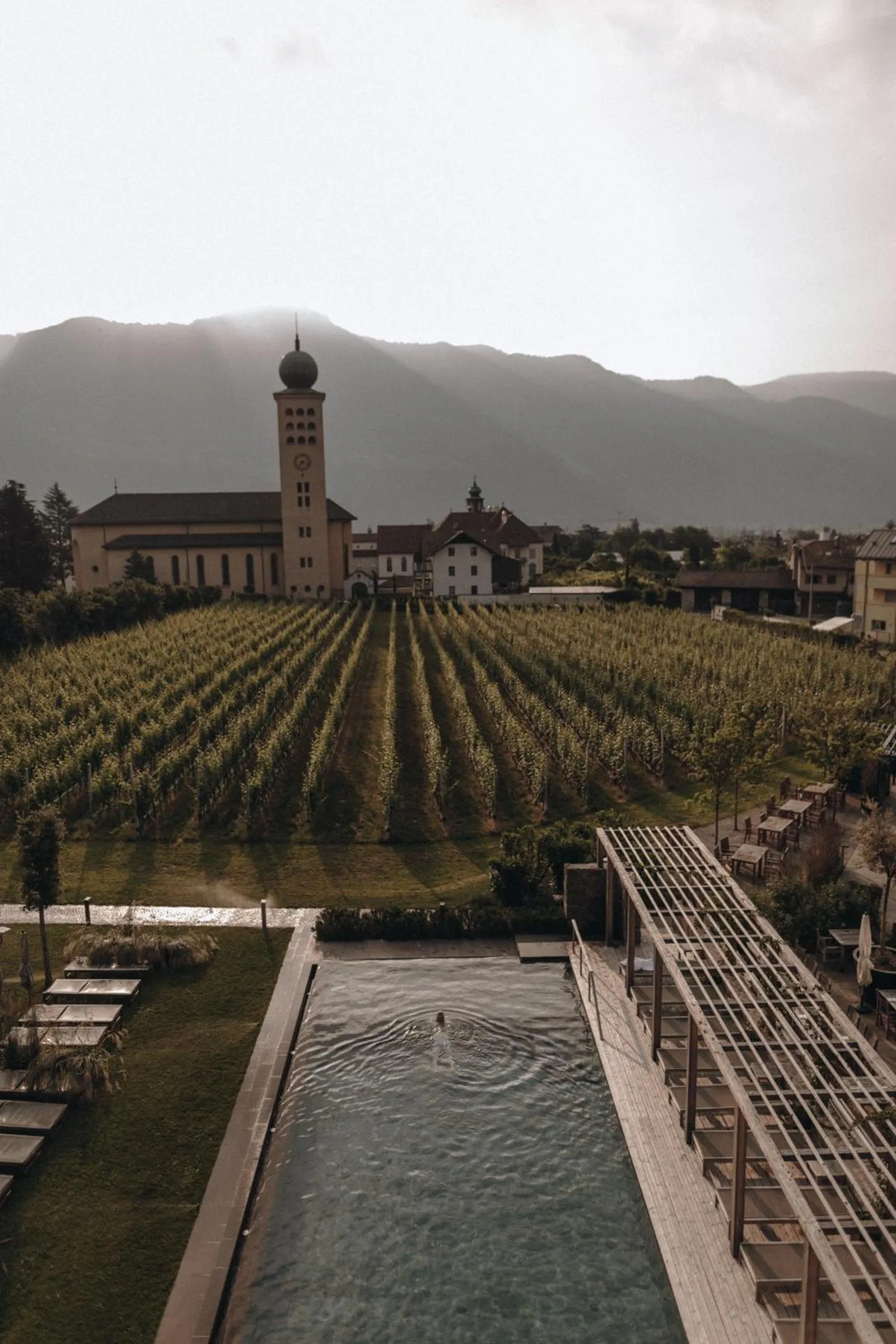 Natural landscape in Hotel Schwarzschmied, a Member of Design Hotels