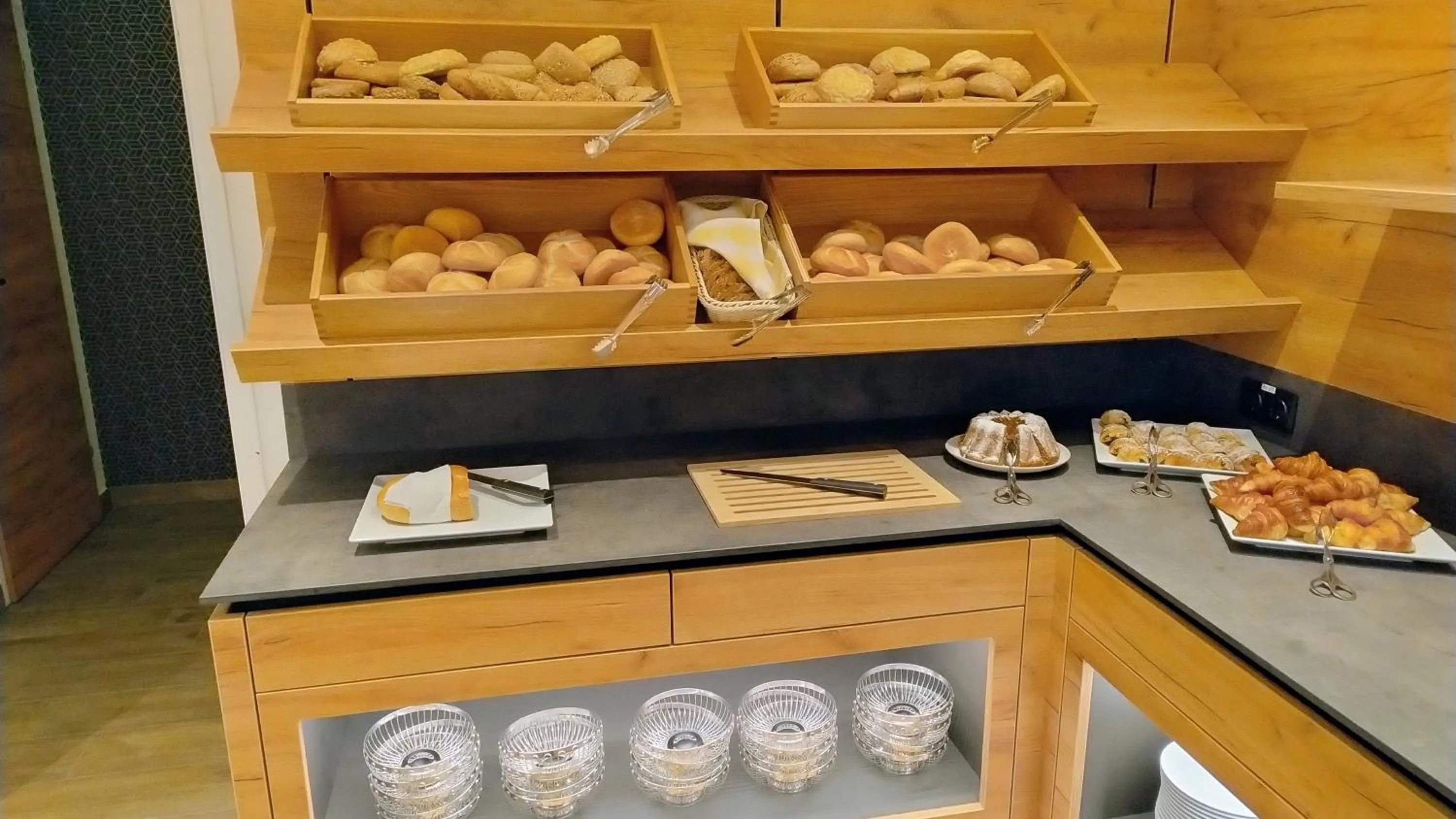 Breakfast in Hotel Restaurant Schwartz