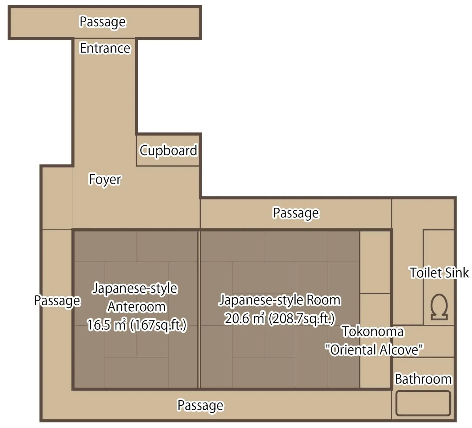 Floor plan in Gora Kansuiro
