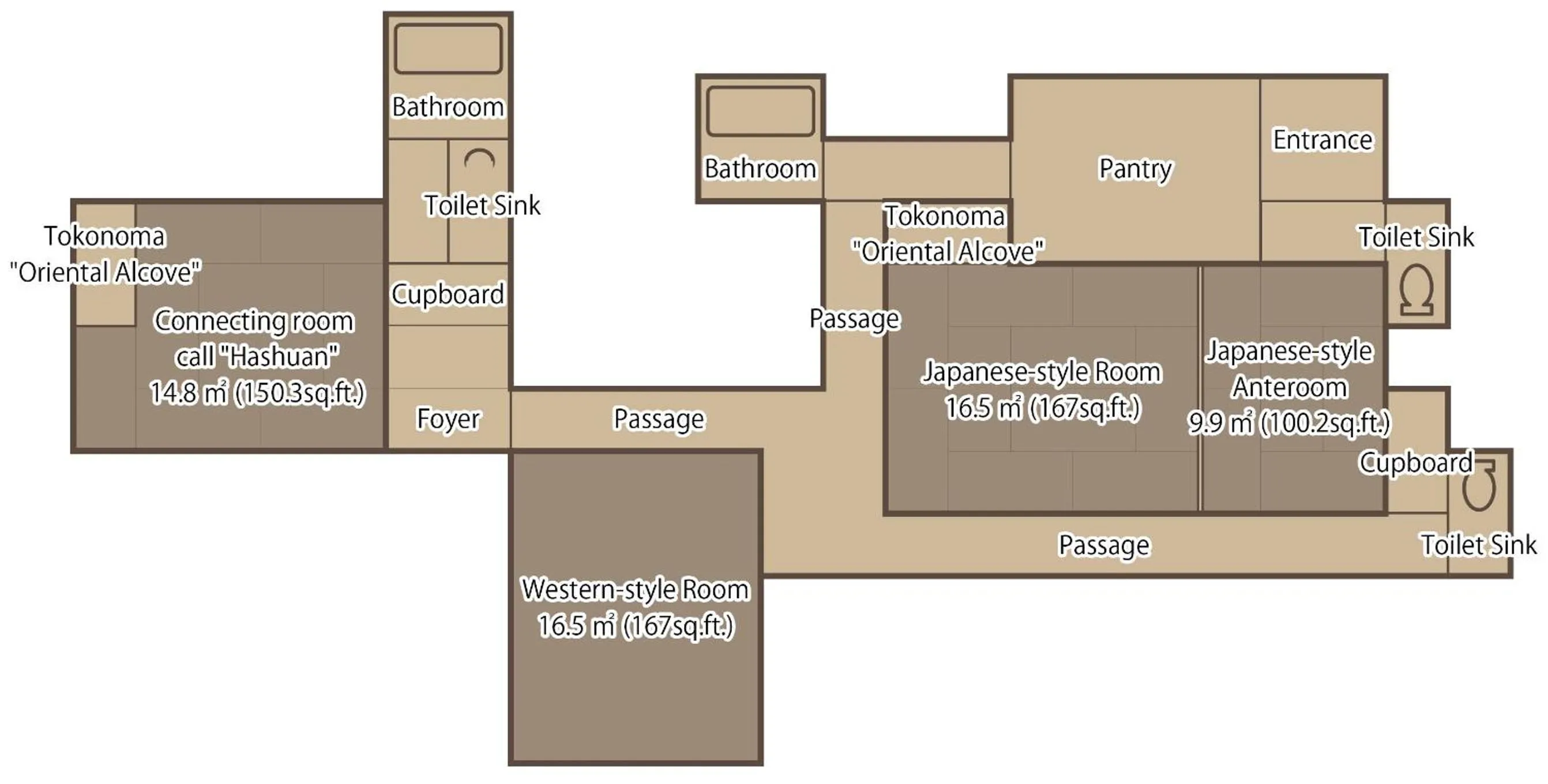 Floor plan in Gora Kansuiro
