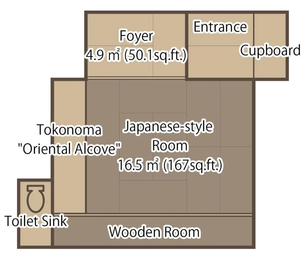Floor plan in Gora Kansuiro