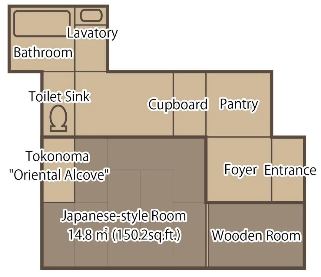 Floor plan in Gora Kansuiro