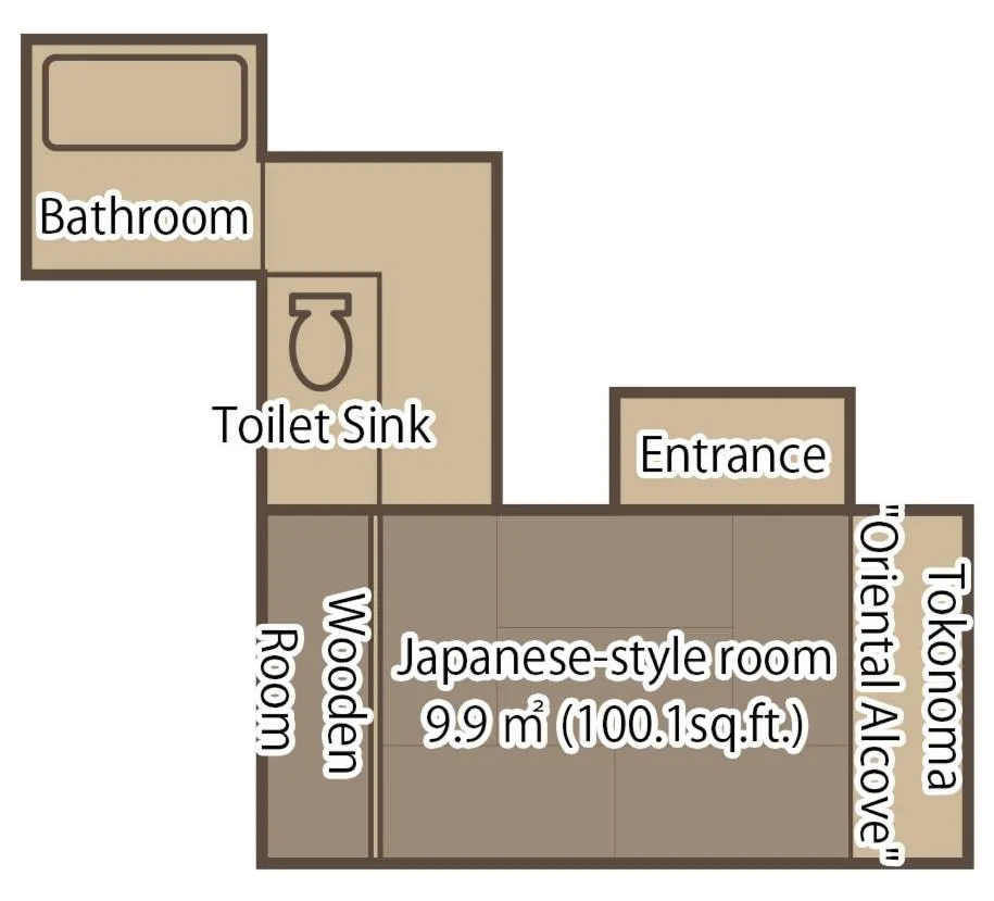 Floor plan in Gora Kansuiro