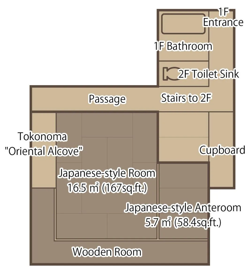 Floor plan in Gora Kansuiro
