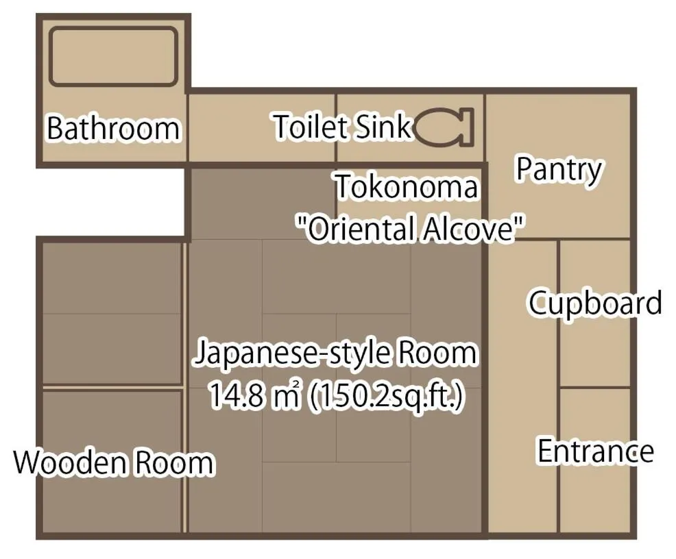 Floor plan in Gora Kansuiro
