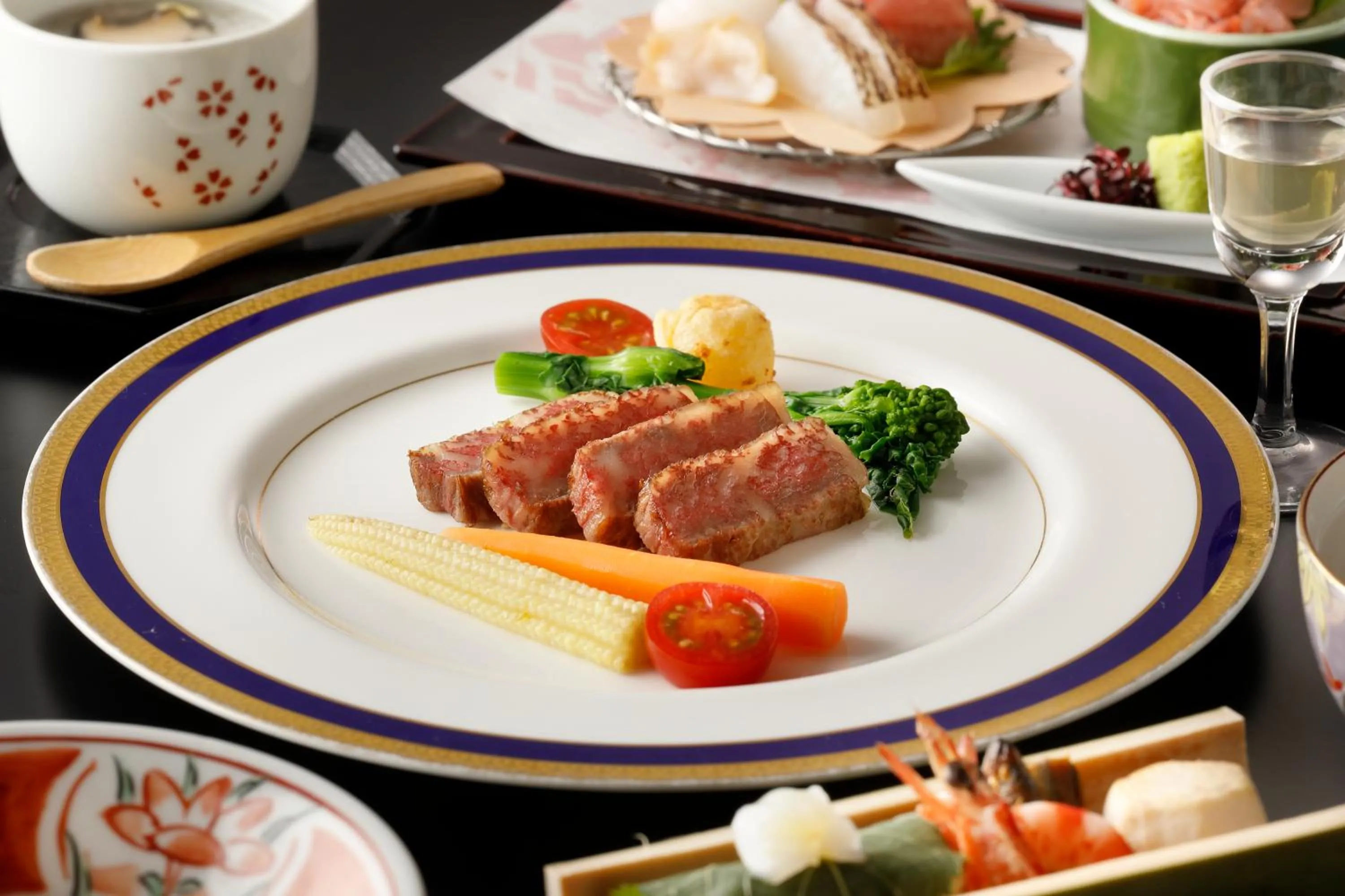 Dinner in Gora Kansuiro