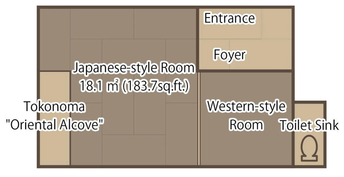 Floor plan in Gora Kansuiro
