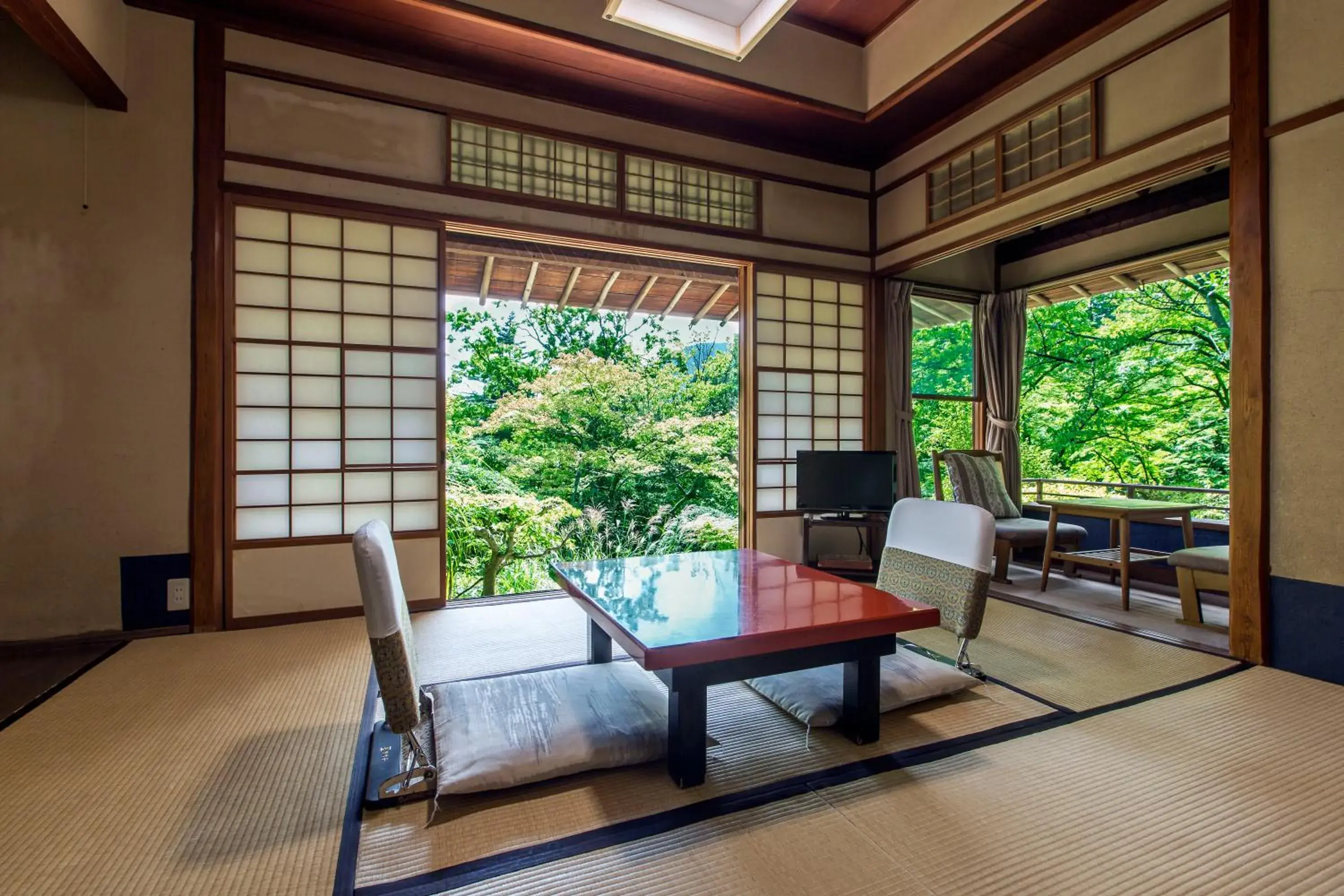 Japanese-Style Standard Twin Room with Hot Spring Bath in Gora Kansuiro Japanese-Style Standard Twin Room with Hot Spring Bath in Gora Kansuiro