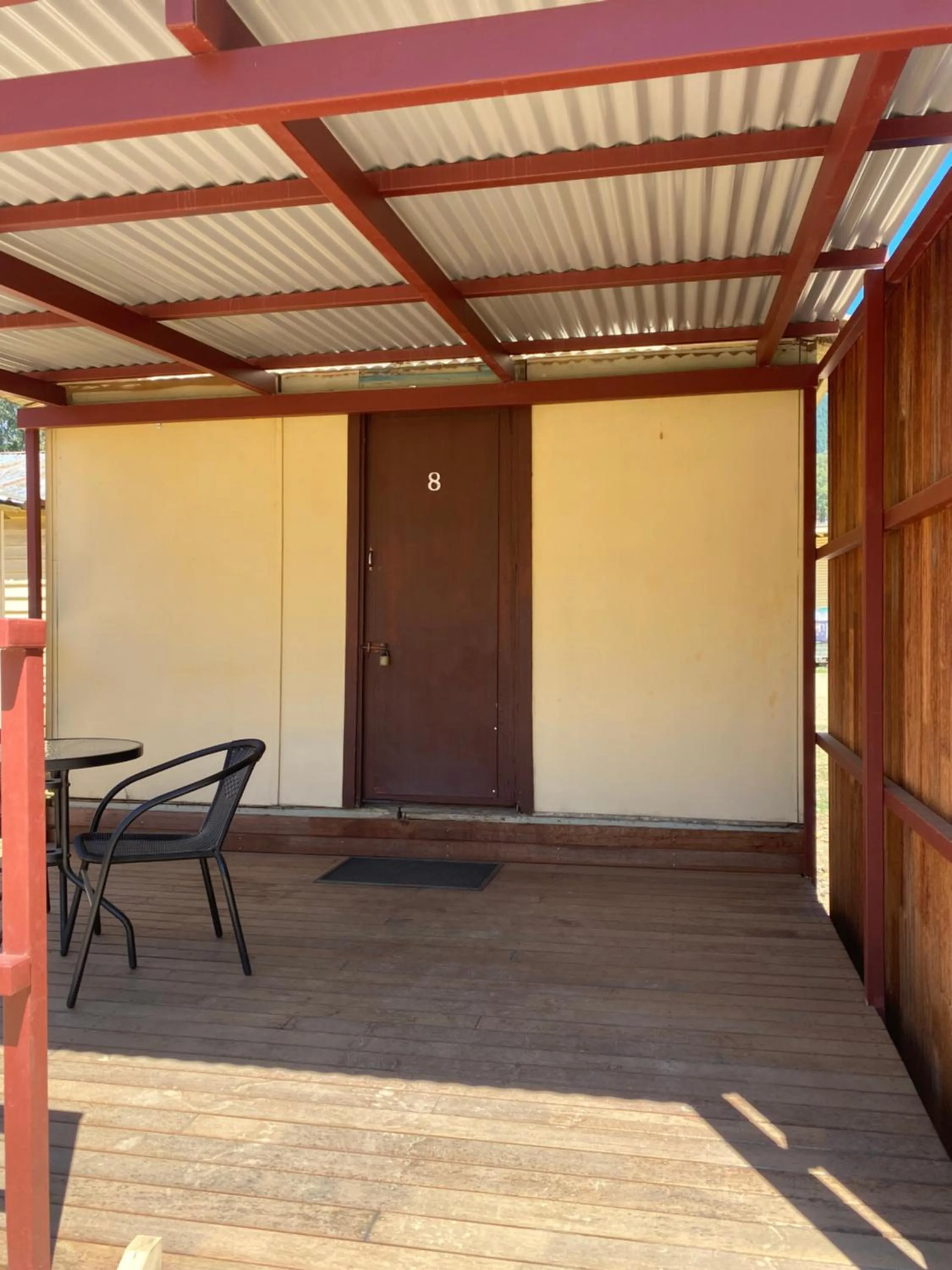 Balcony/Terrace in Bright Cabin Park
