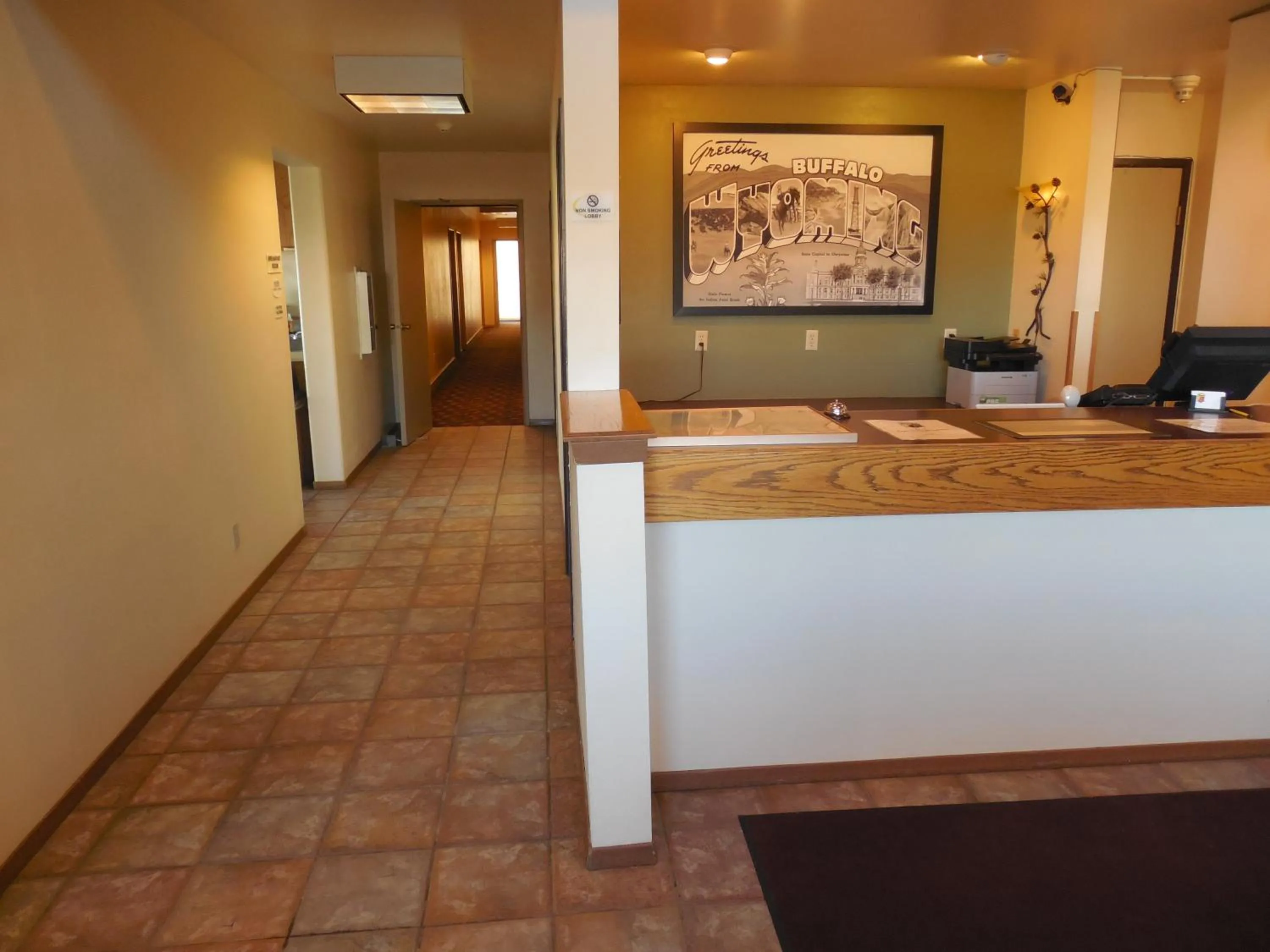 Lobby or reception in Super 8 by Wyndham Buffalo