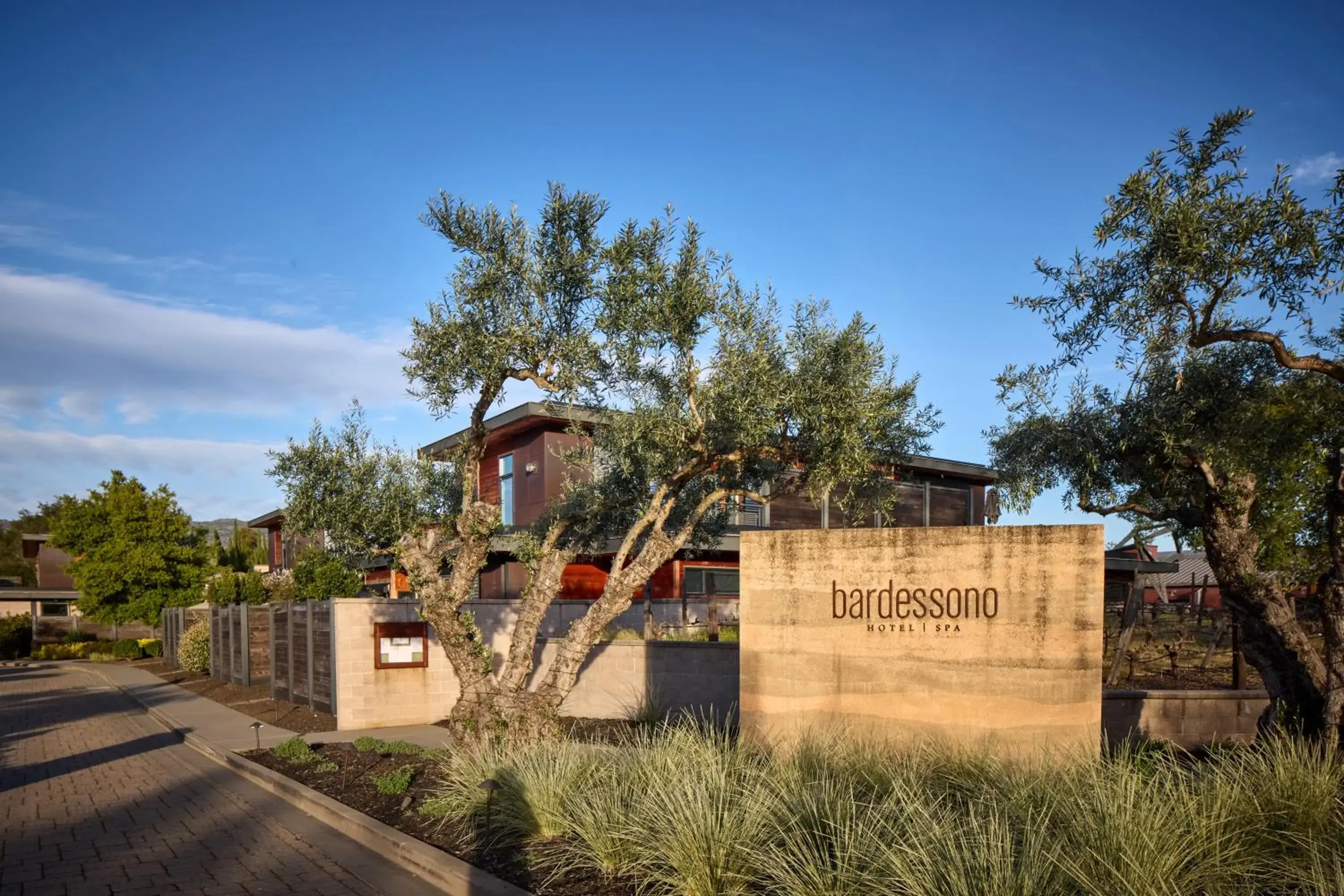 Facade/entrance in Bardessono Hotel and Spa Facade/entrance in Bardessono Hotel and Spa
