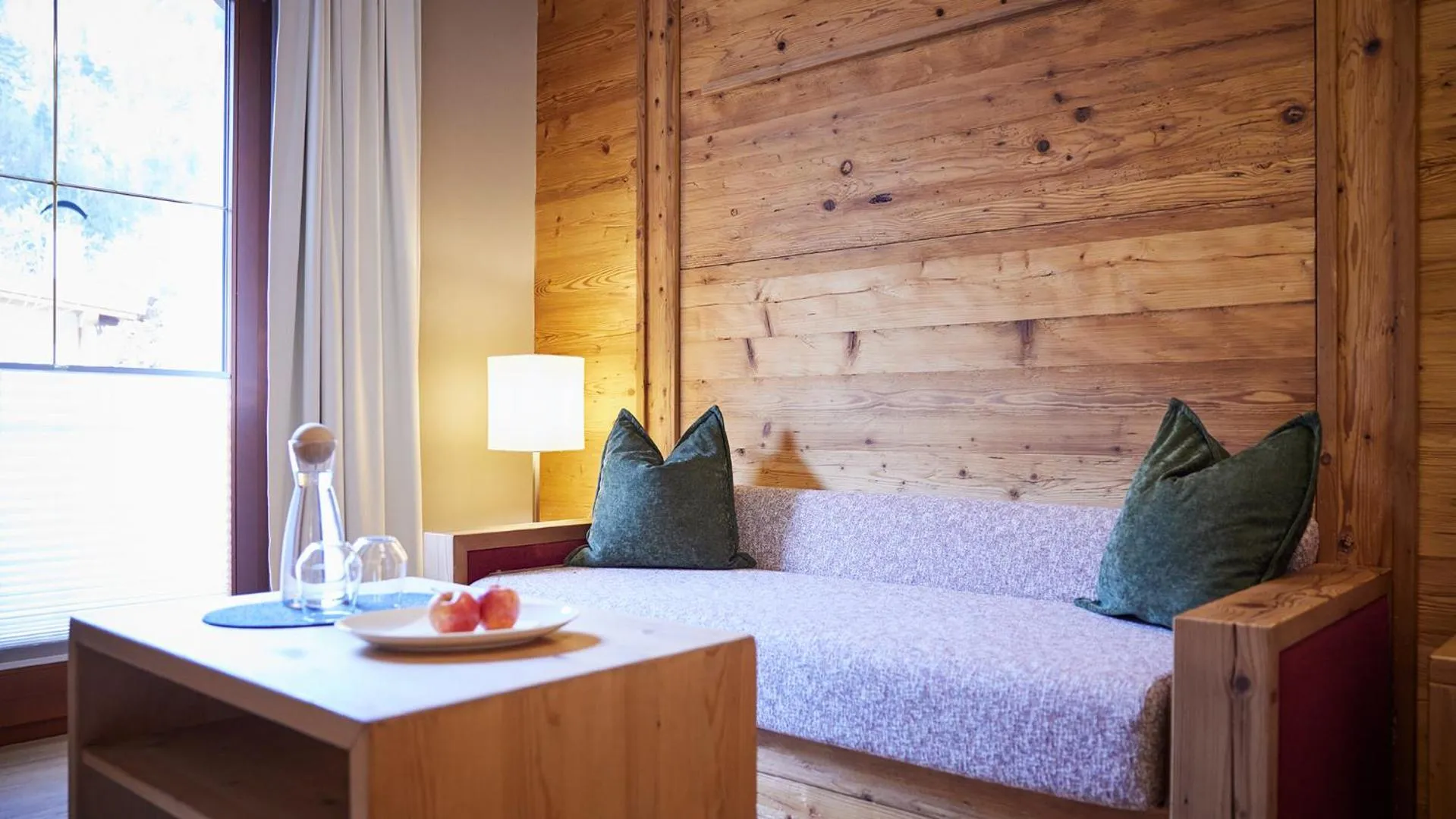 Living room, Bed in Der Brandstetterhof - Adults only