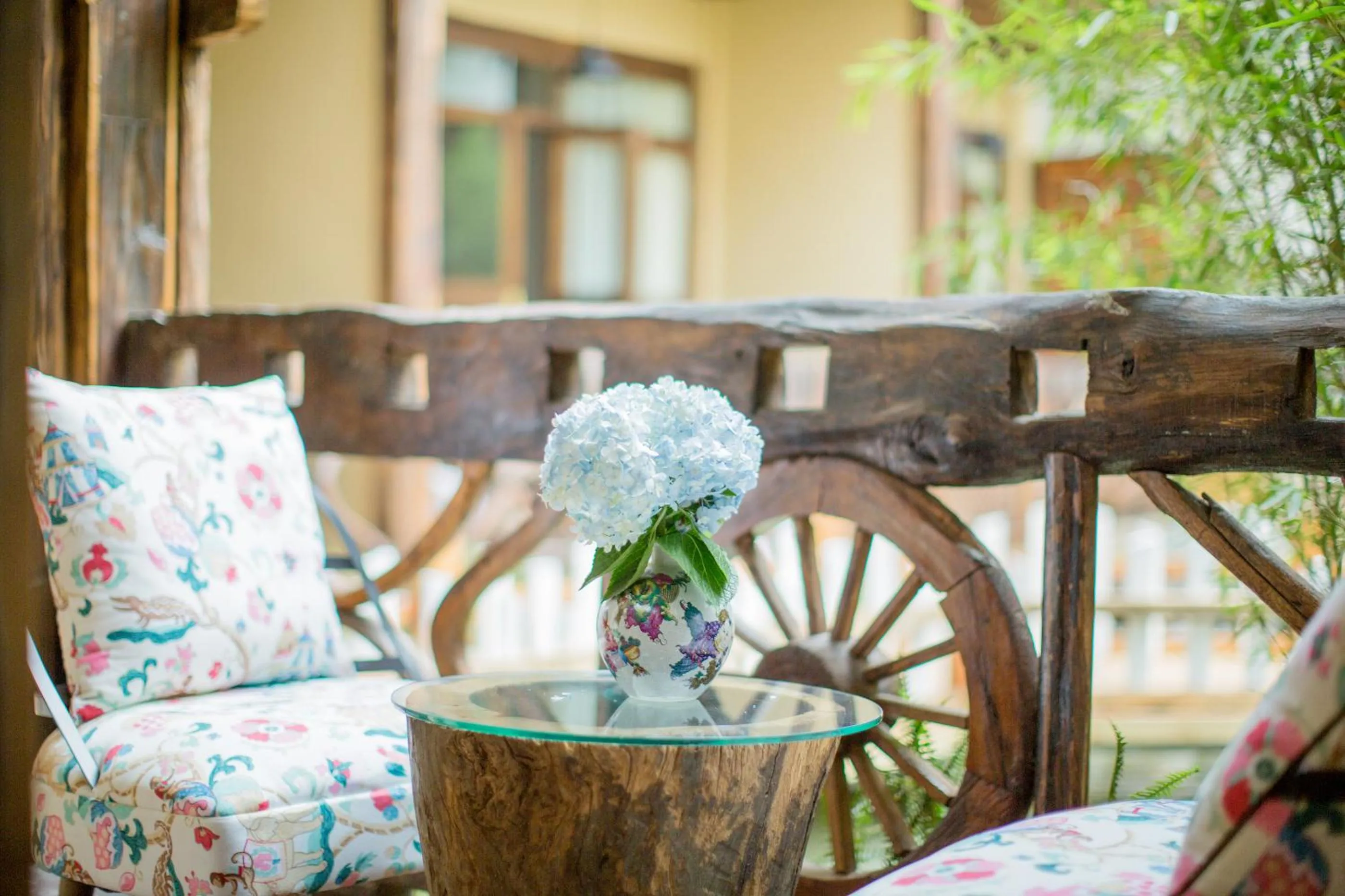 Decorative detail in Old Story Inn Lijiang Old Town