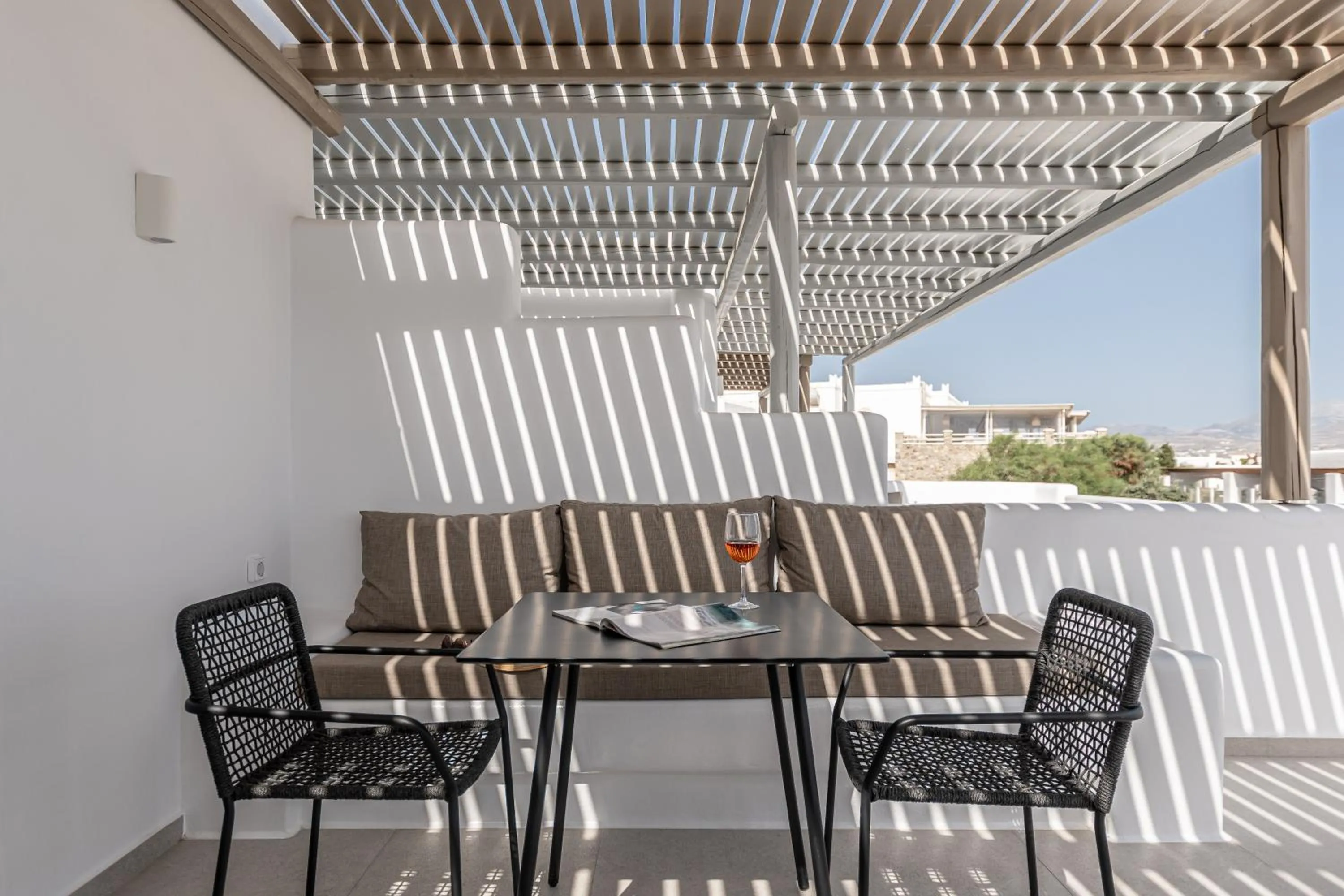 Balcony/Terrace in Lianos Village