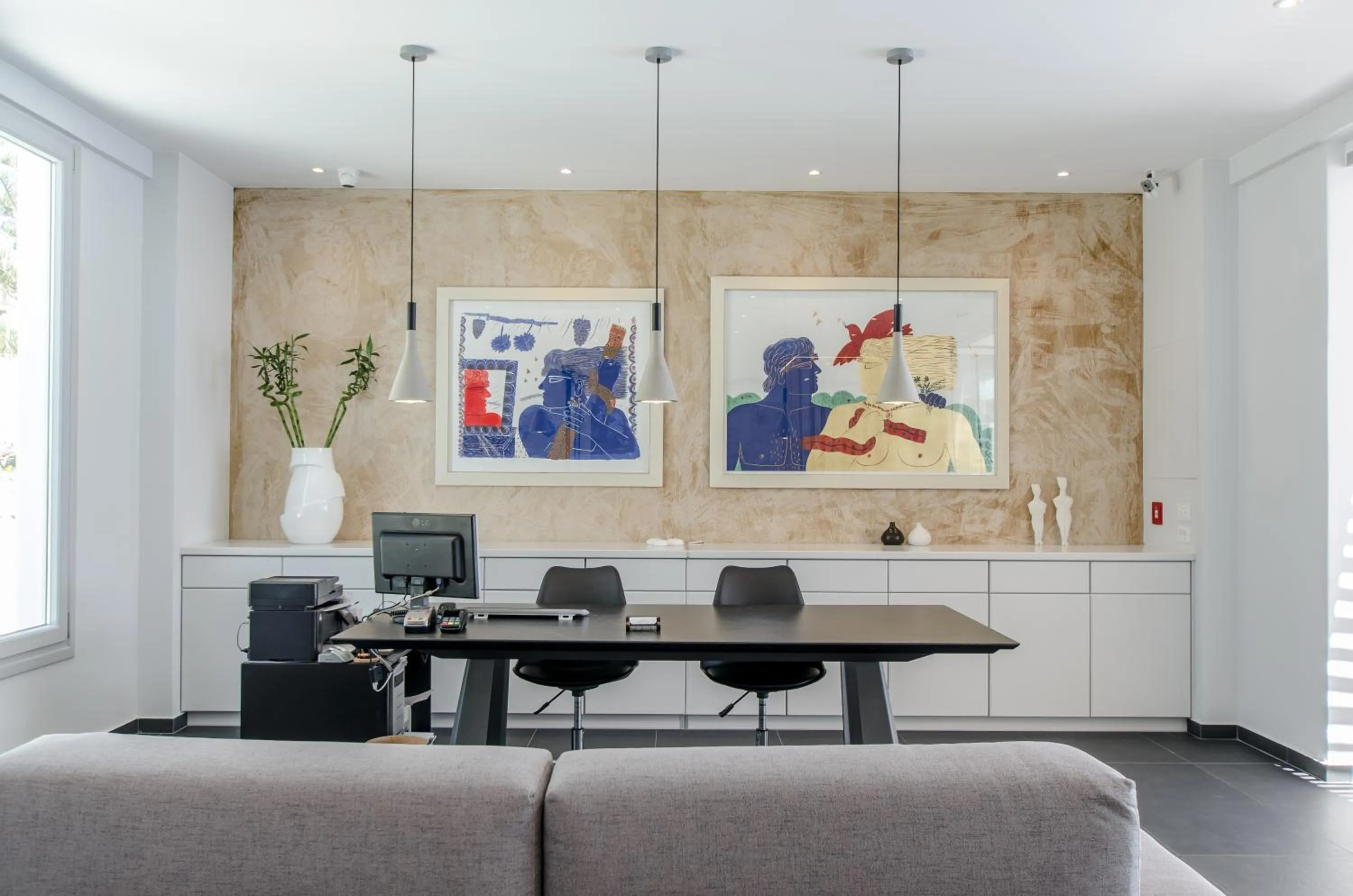 Lobby or reception in Lianos Village