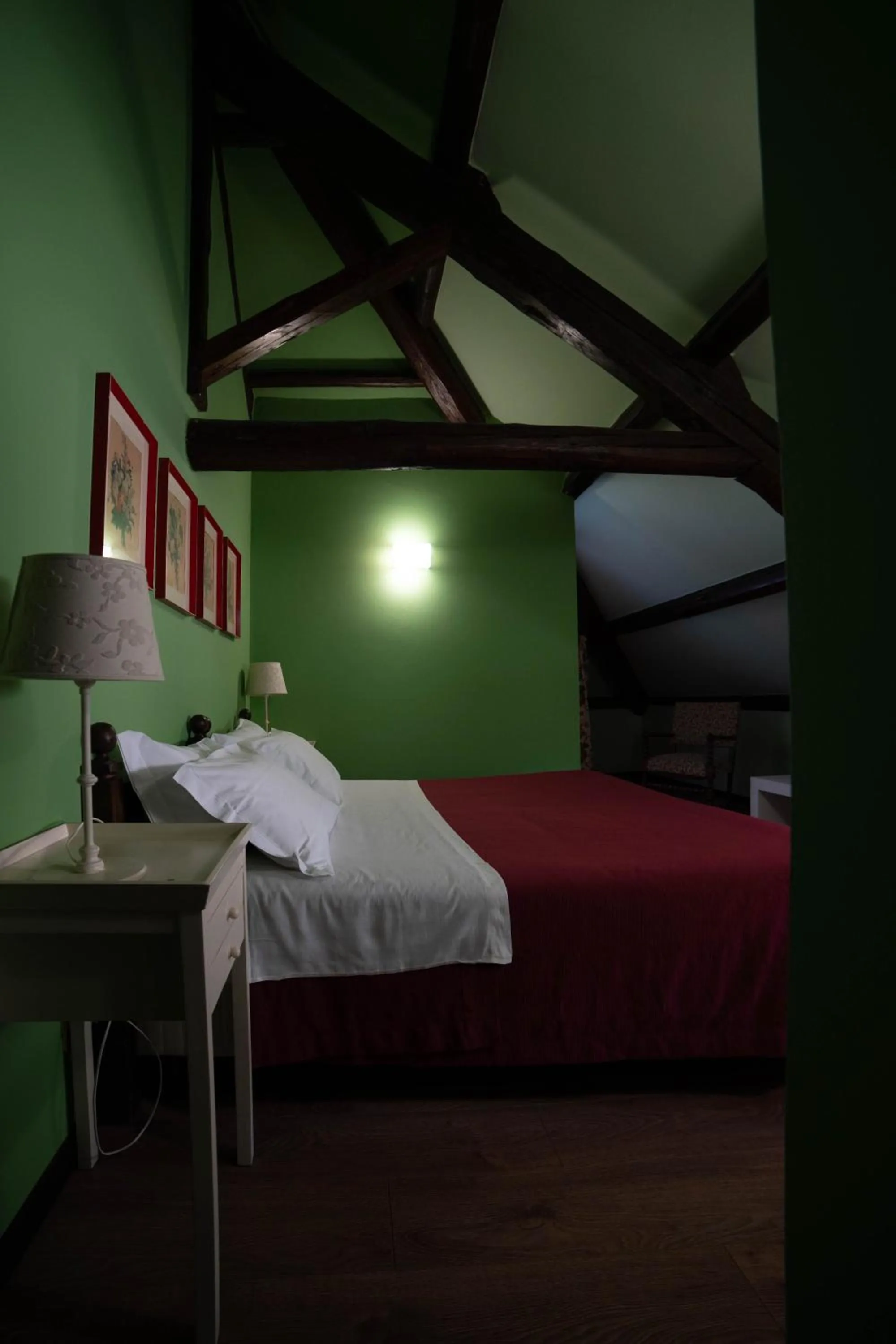 Bed in Hotel Villa Dorata