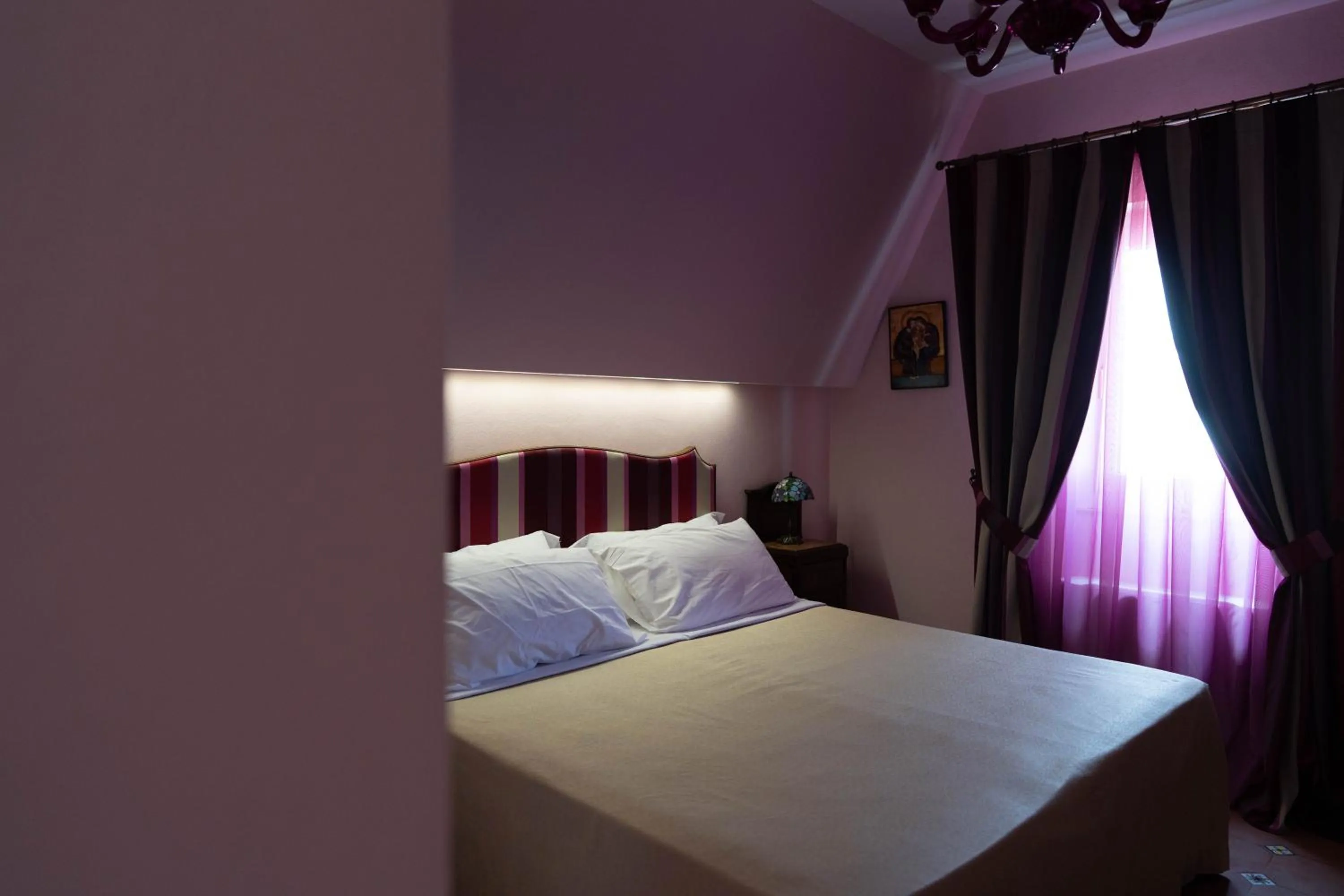 Bed in Hotel Villa Dorata