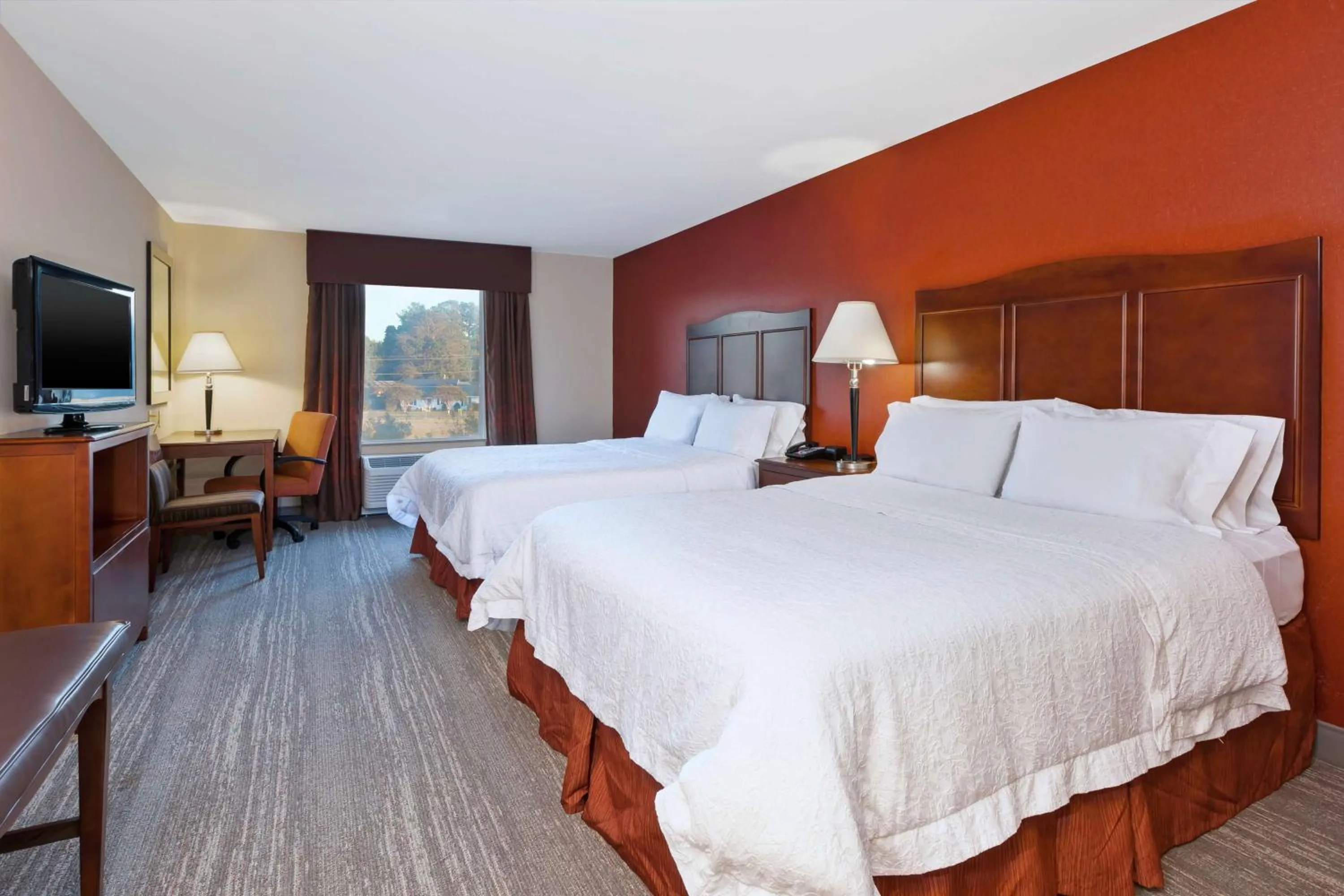 Bedroom, Bed in Hampton Inn & Suites Exmore - Eastern Shore