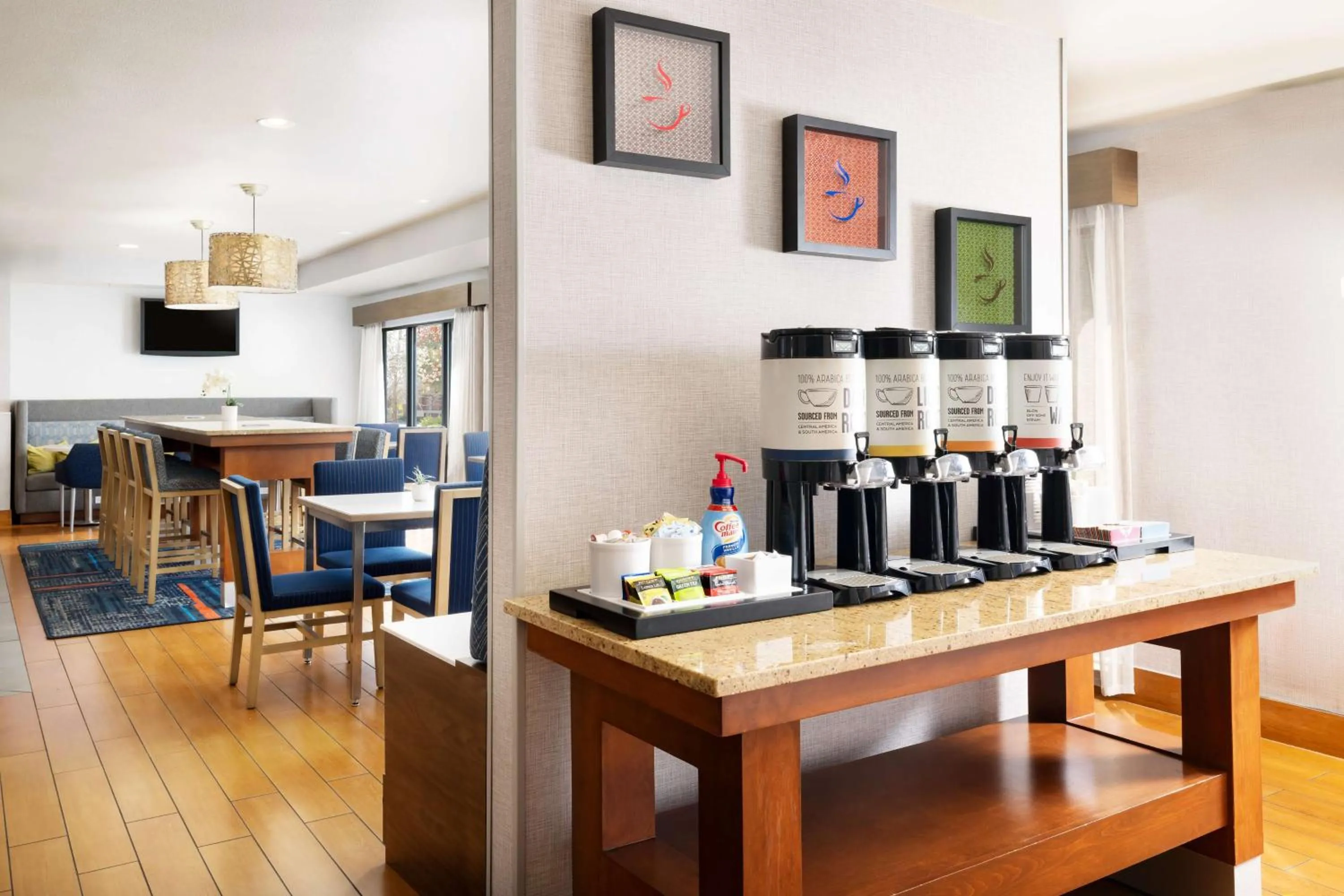 Breakfast in Hampton Inn Sacramento/Rancho Cordova