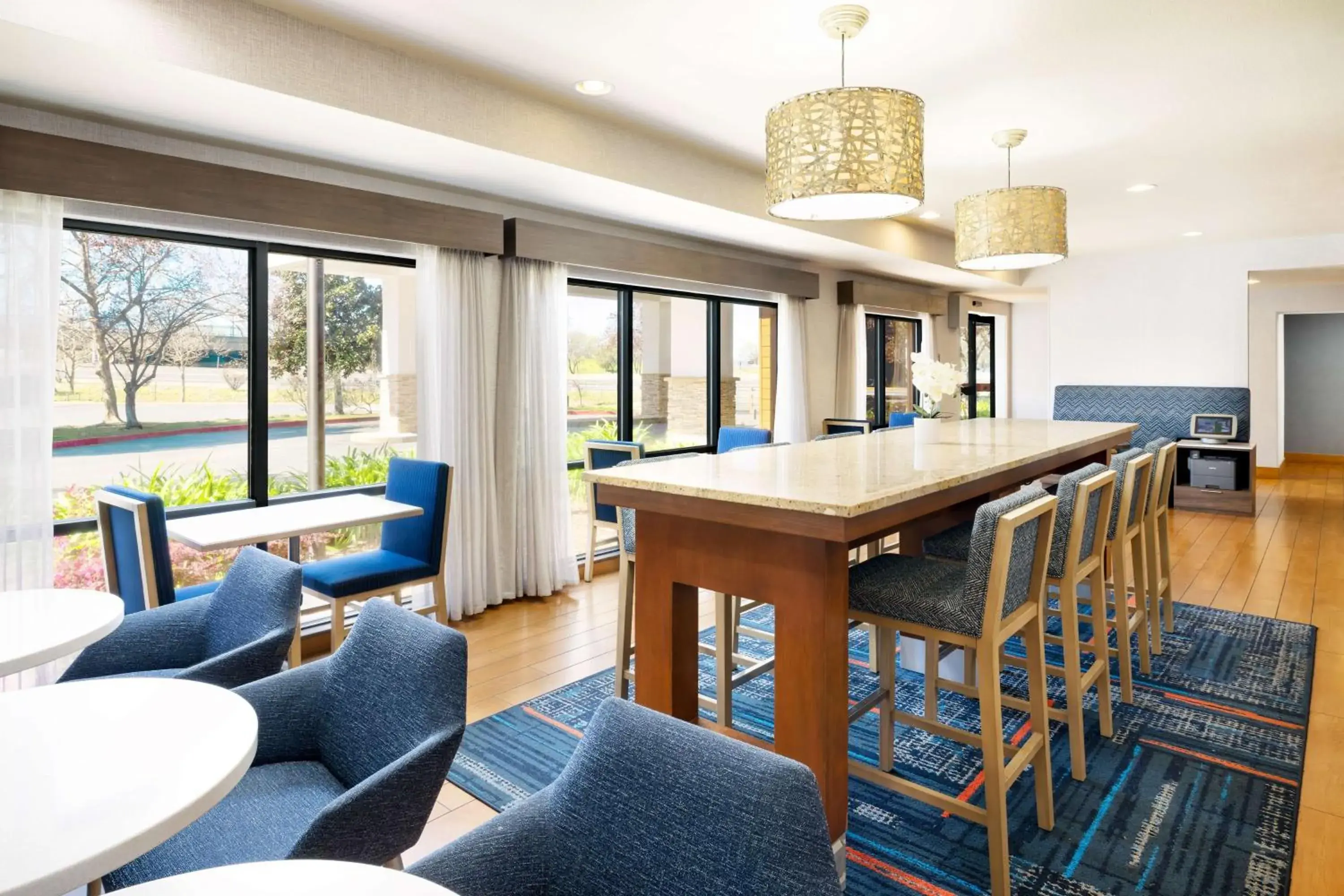 Lobby or reception in Hampton Inn Sacramento/Rancho Cordova Lobby or reception in Hampton Inn Sacramento/Rancho Cordova