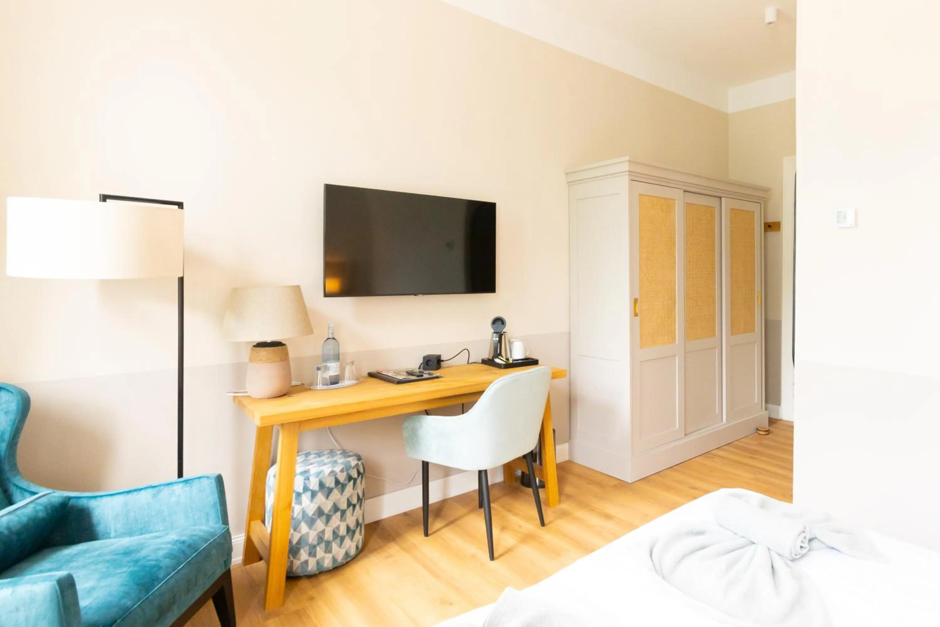 Bed in Hotel Germania