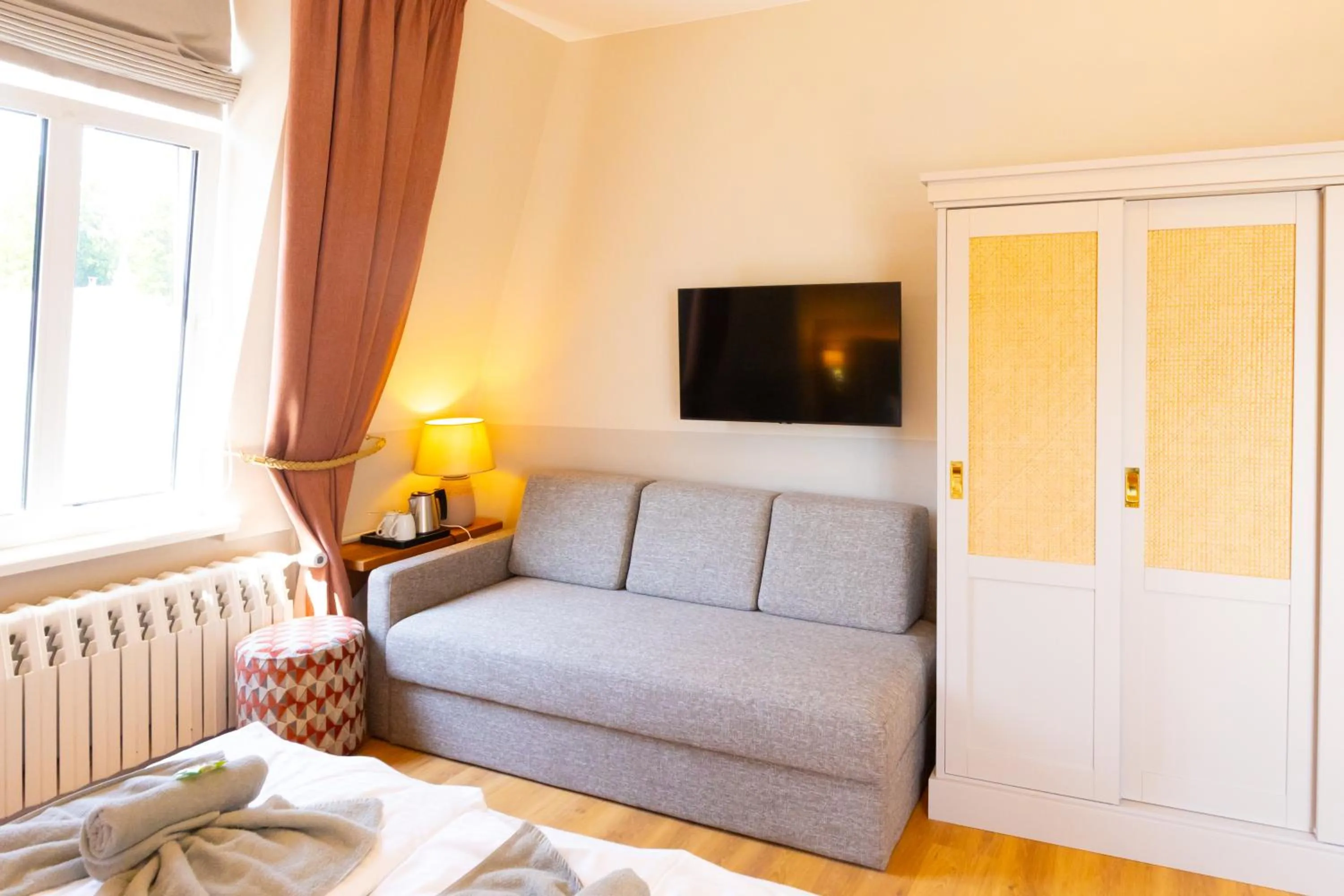 Bed in Hotel Germania