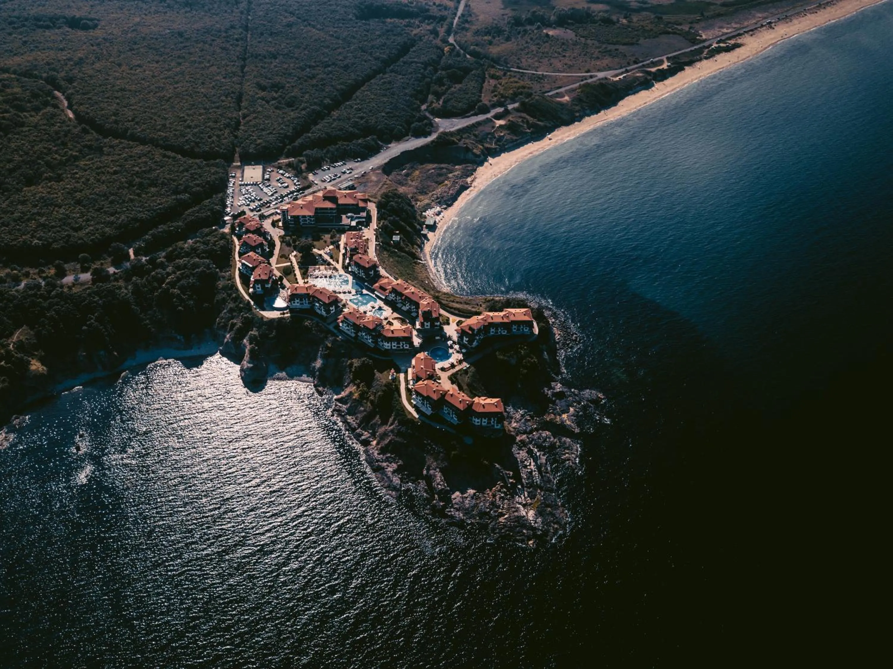 Bird's eye view in Saint Thomas Holiday Village