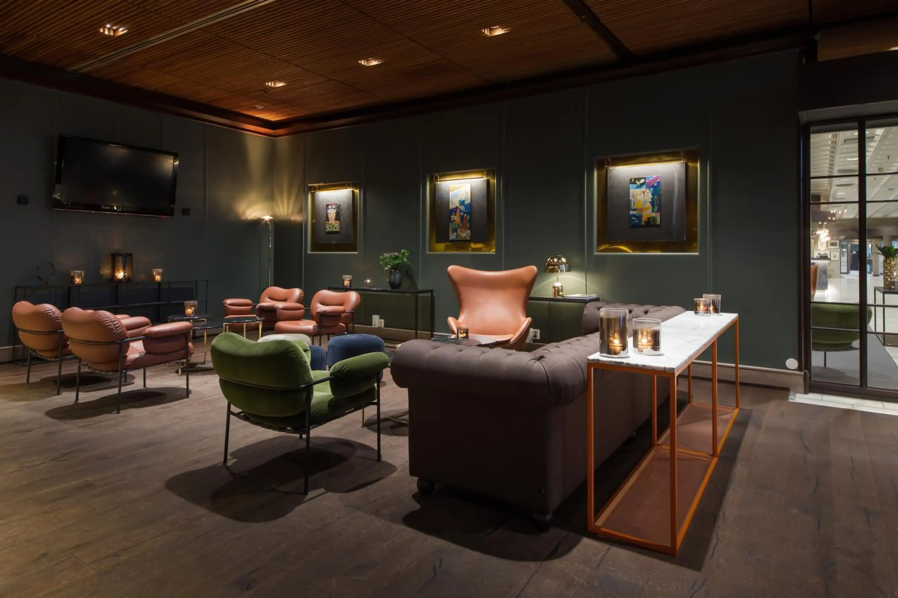 Lobby or reception in Radisson Blu Park Hotel, Oslo