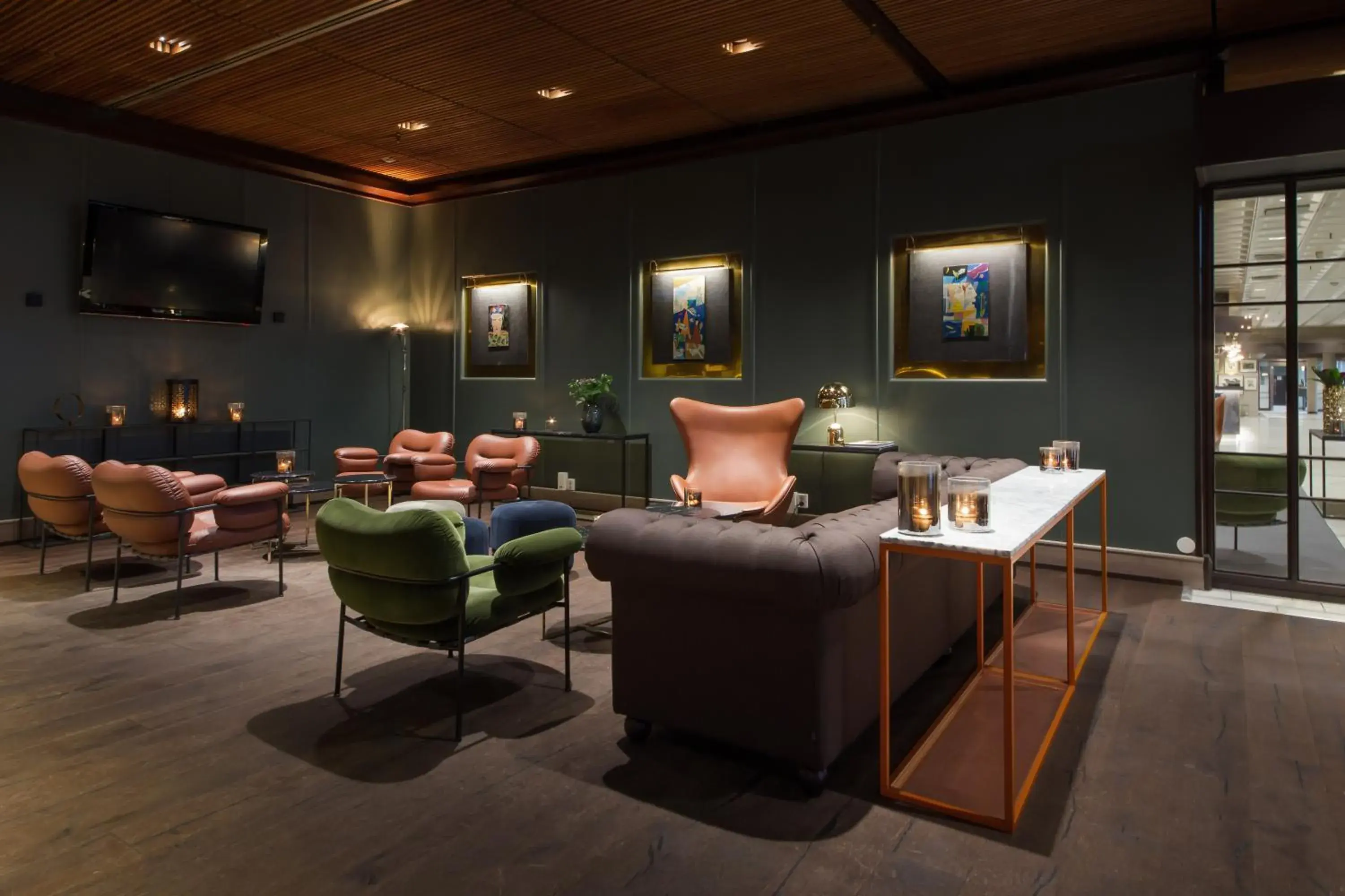 Lobby or reception in Radisson Blu Park Hotel, Oslo Lobby or reception in Radisson Blu Park Hotel, Oslo