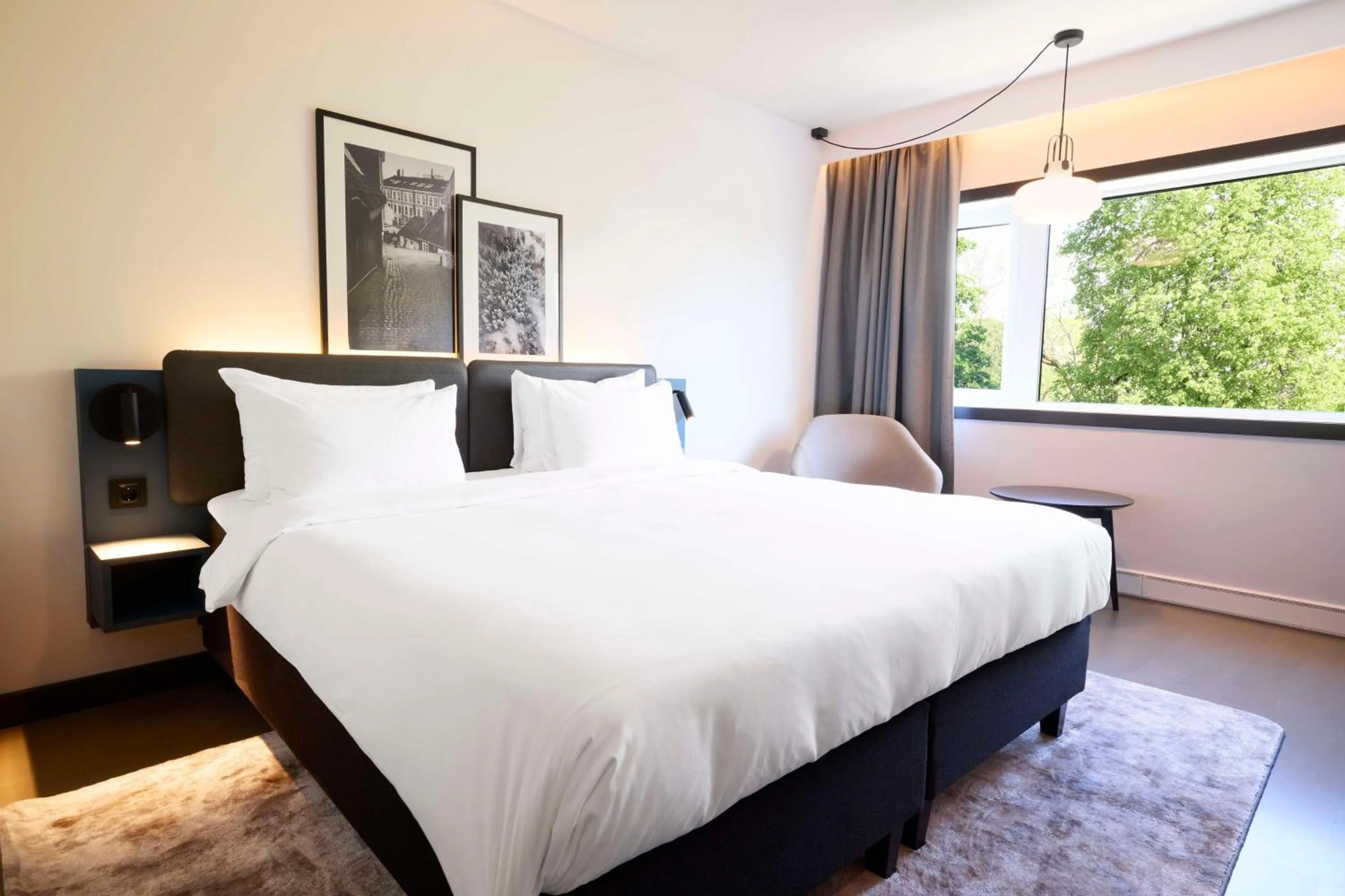 Bed in Radisson Blu Park Hotel, Oslo