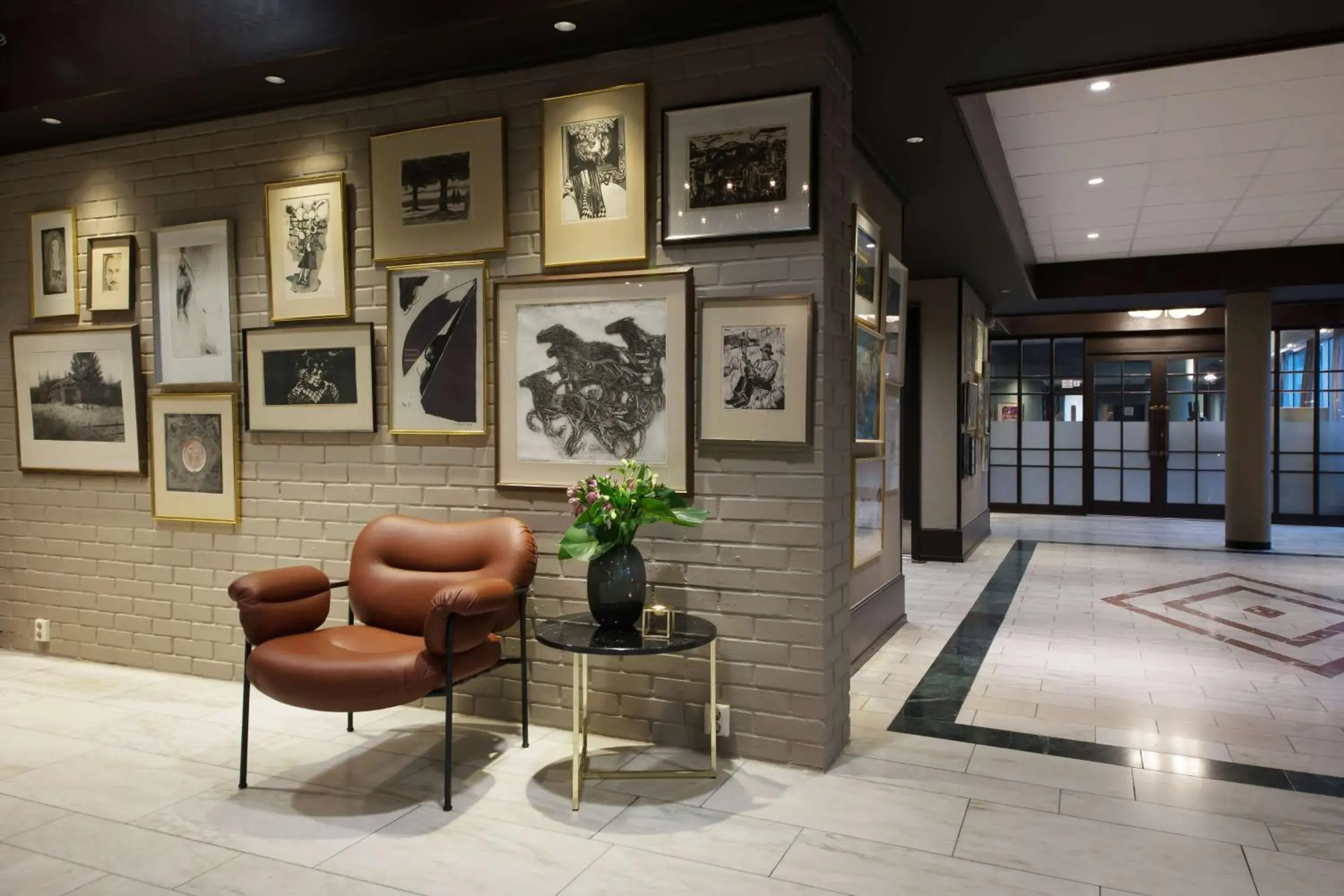 Lobby or reception in Radisson Blu Park Hotel, Oslo Lobby or reception in Radisson Blu Park Hotel, Oslo